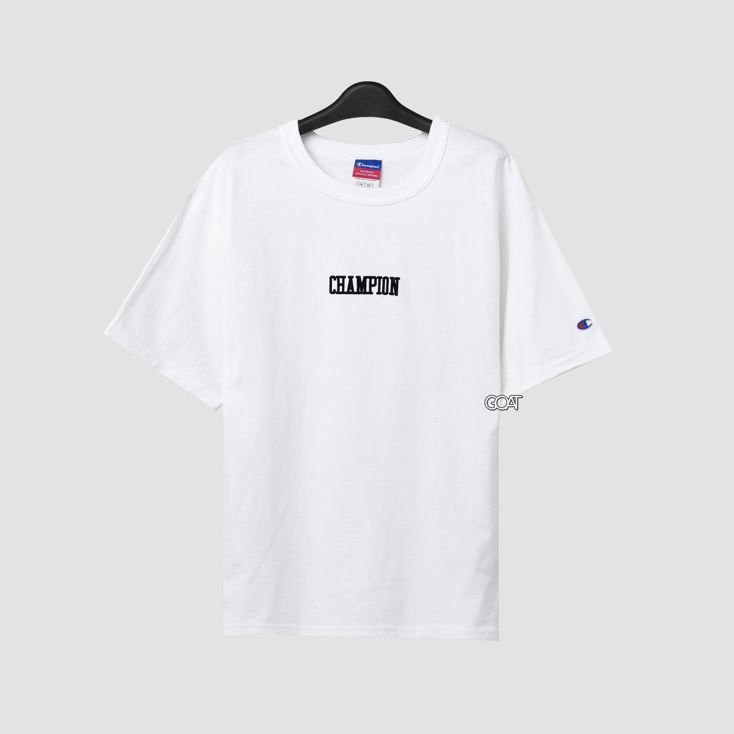 CHAMPION HERITAGE BOOKSTORE LOGO TSHIRT - WHITE