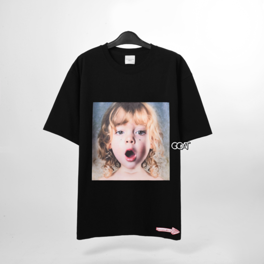 ADLV Baby Face Short Sleeve Jewelry Tshirt - Black