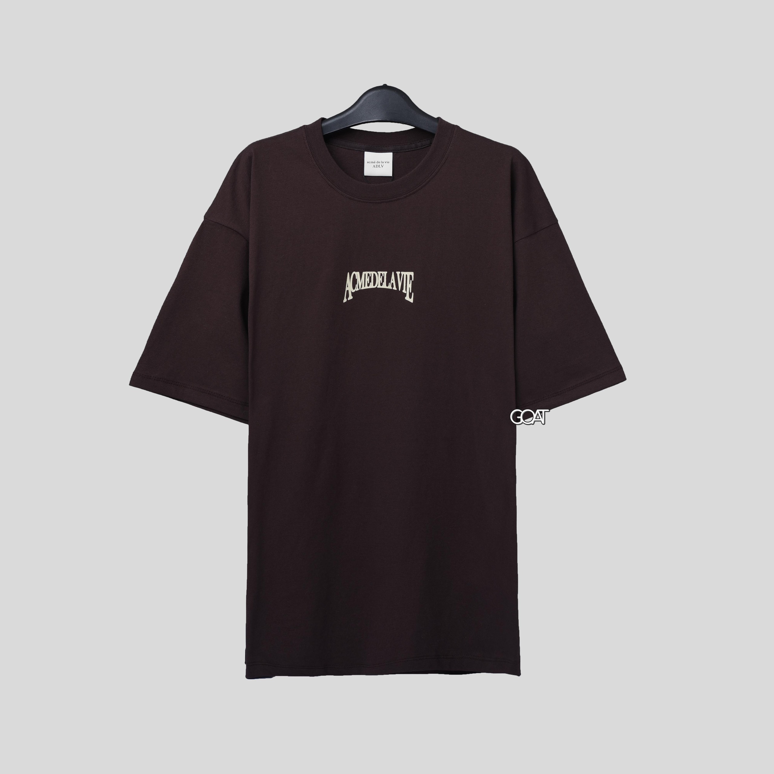 ADLV AE LOGO TSHIRT - BROWN