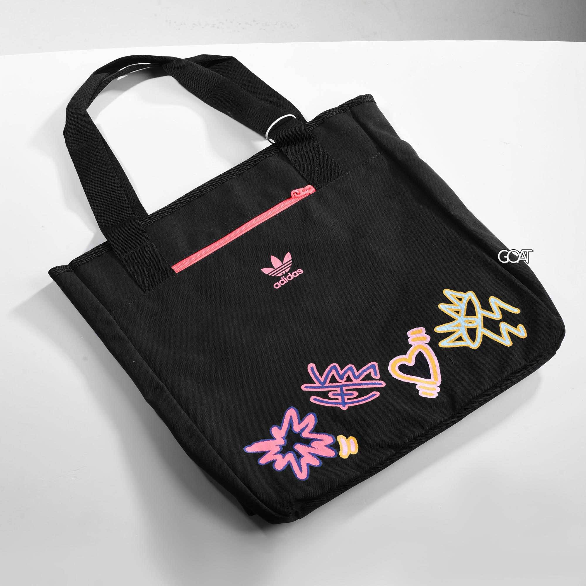 ADIDAS PRIDE SHOPPER TOTE BAG - BLACK