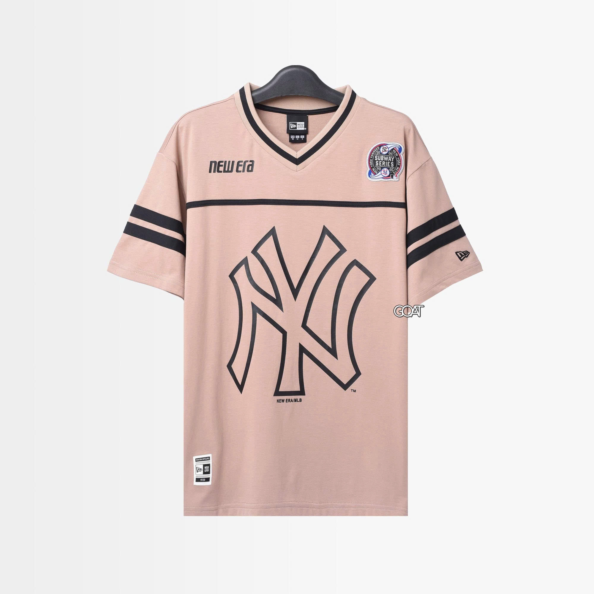 NEW ERA NEW YORK OVERSIZE T-SHIRT - BROWN