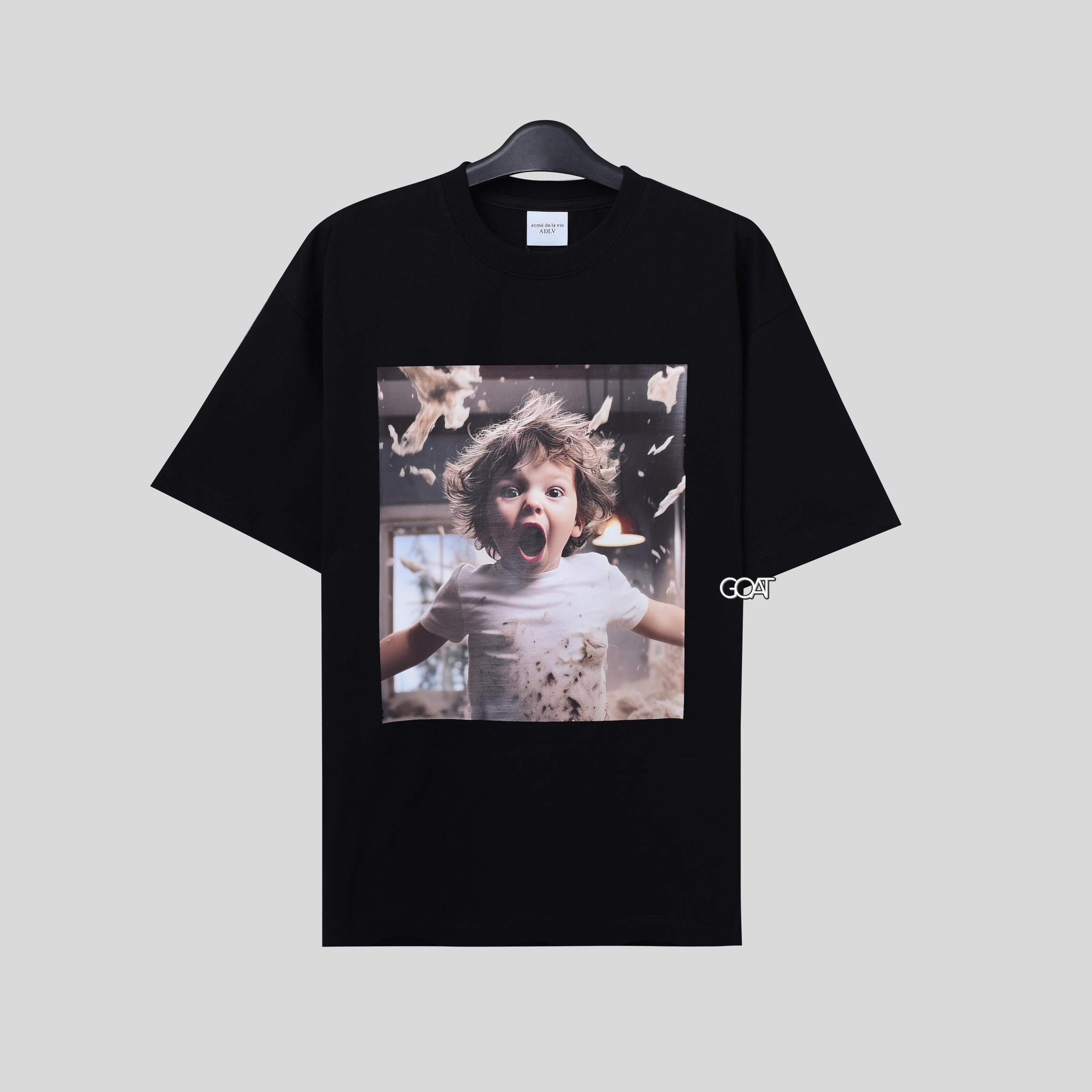 ADLV SCREAM BOY T-SHIRT - BLACK