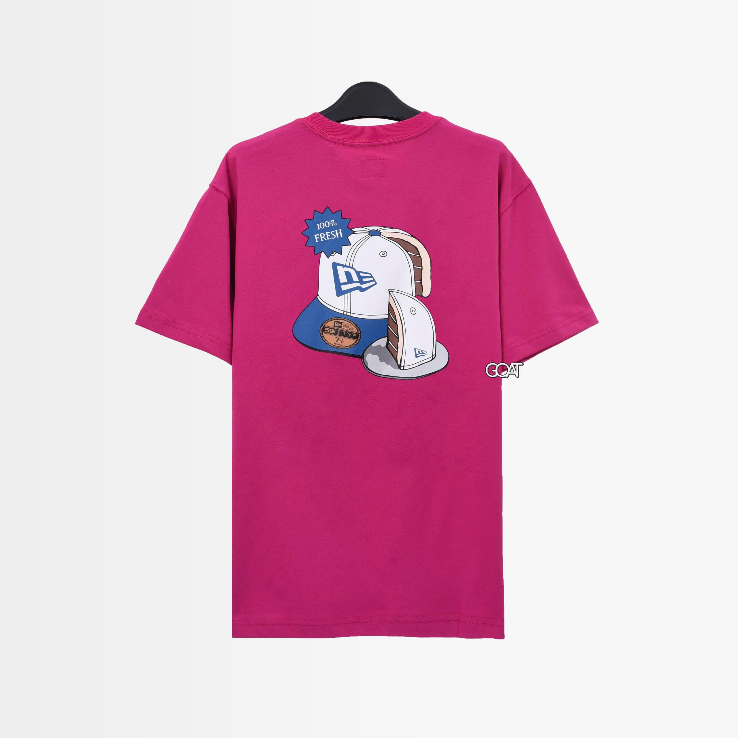 NEW ERA CAP CAKE TSHIRT - PINK