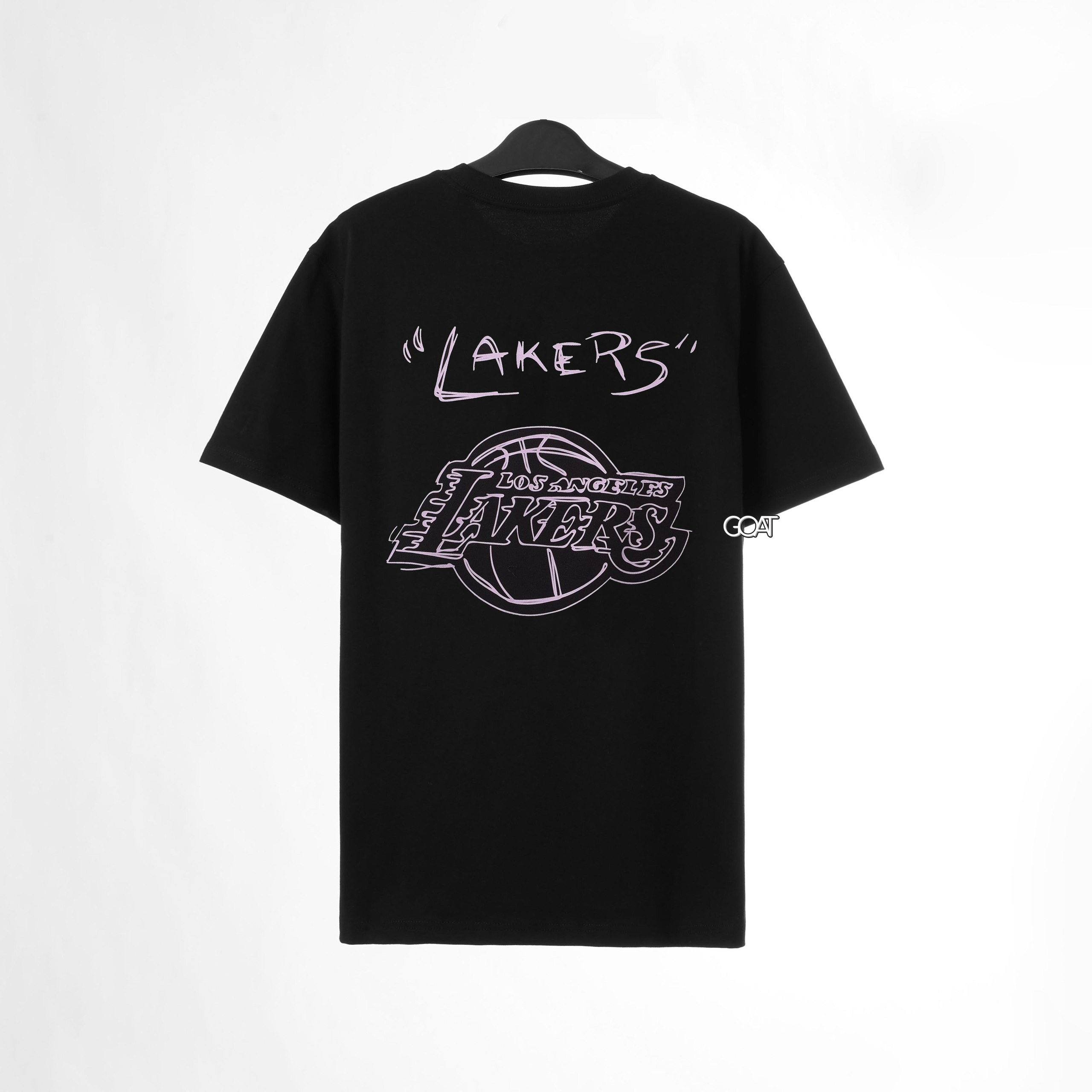 NEW ERA LAKERS LOSDOD T-SHIRT - BLACK