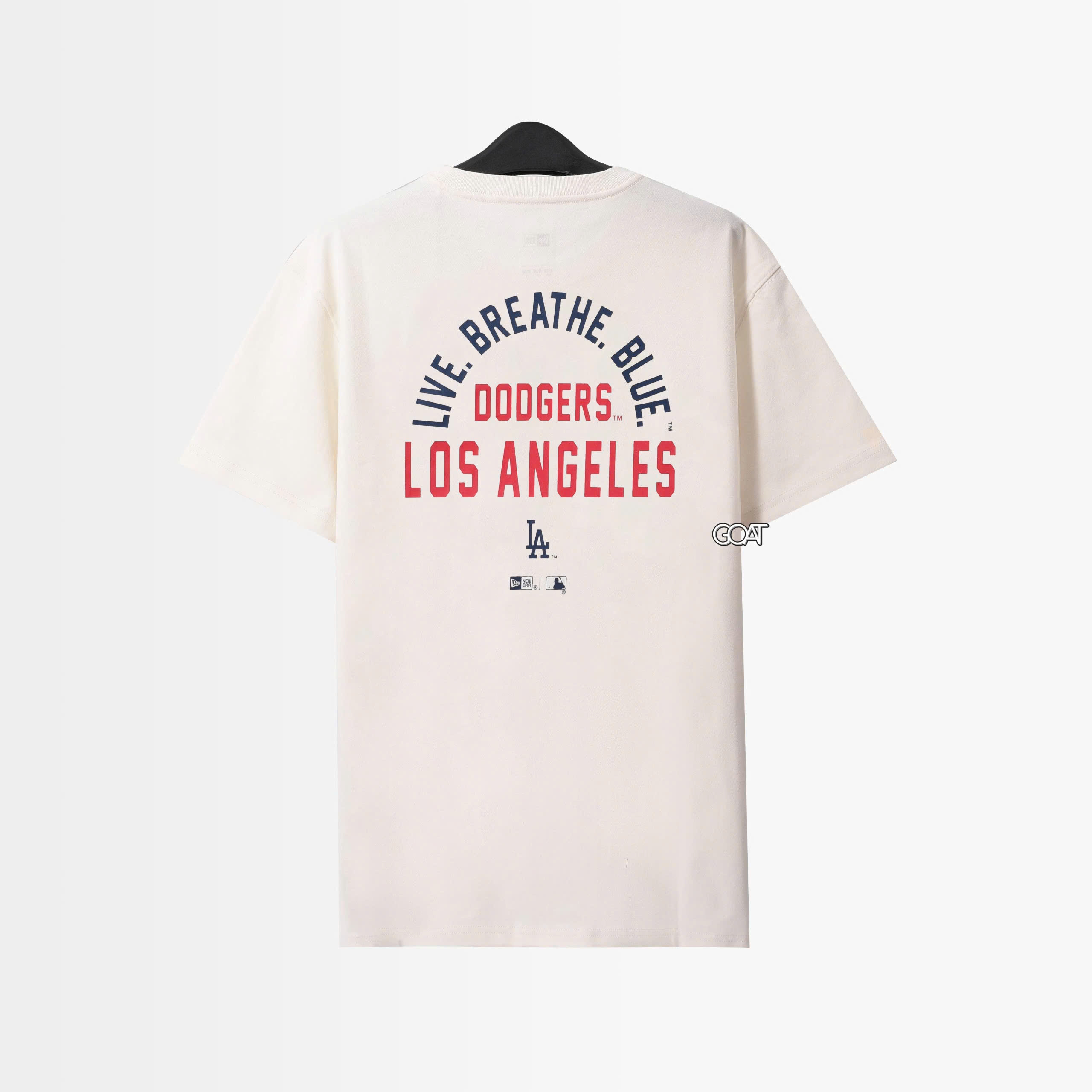 NEW ERA ARCH SLOGAN TSHIRT - IVORY