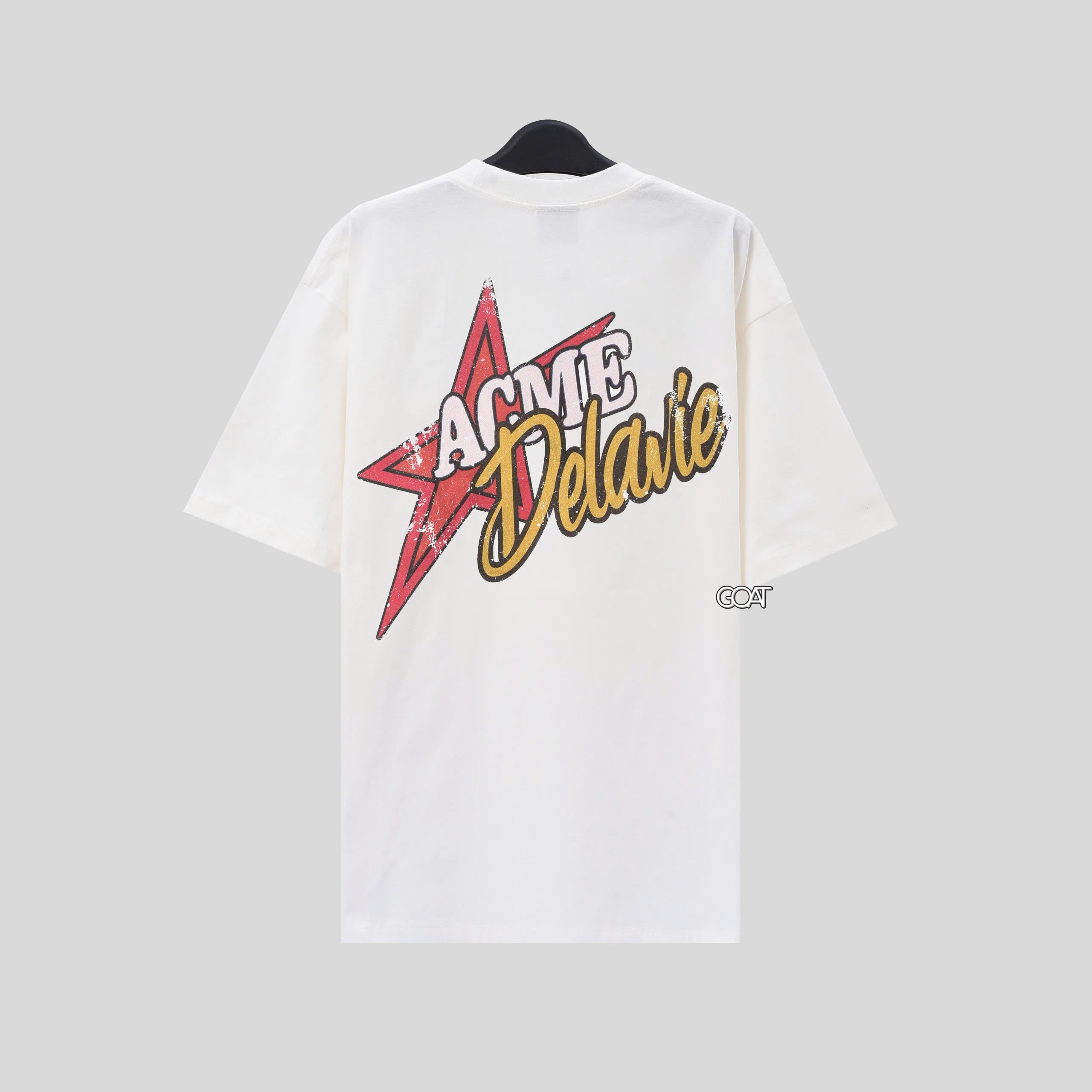 ADLV CRACK STAR LOGO T-SHIRT - WHITE