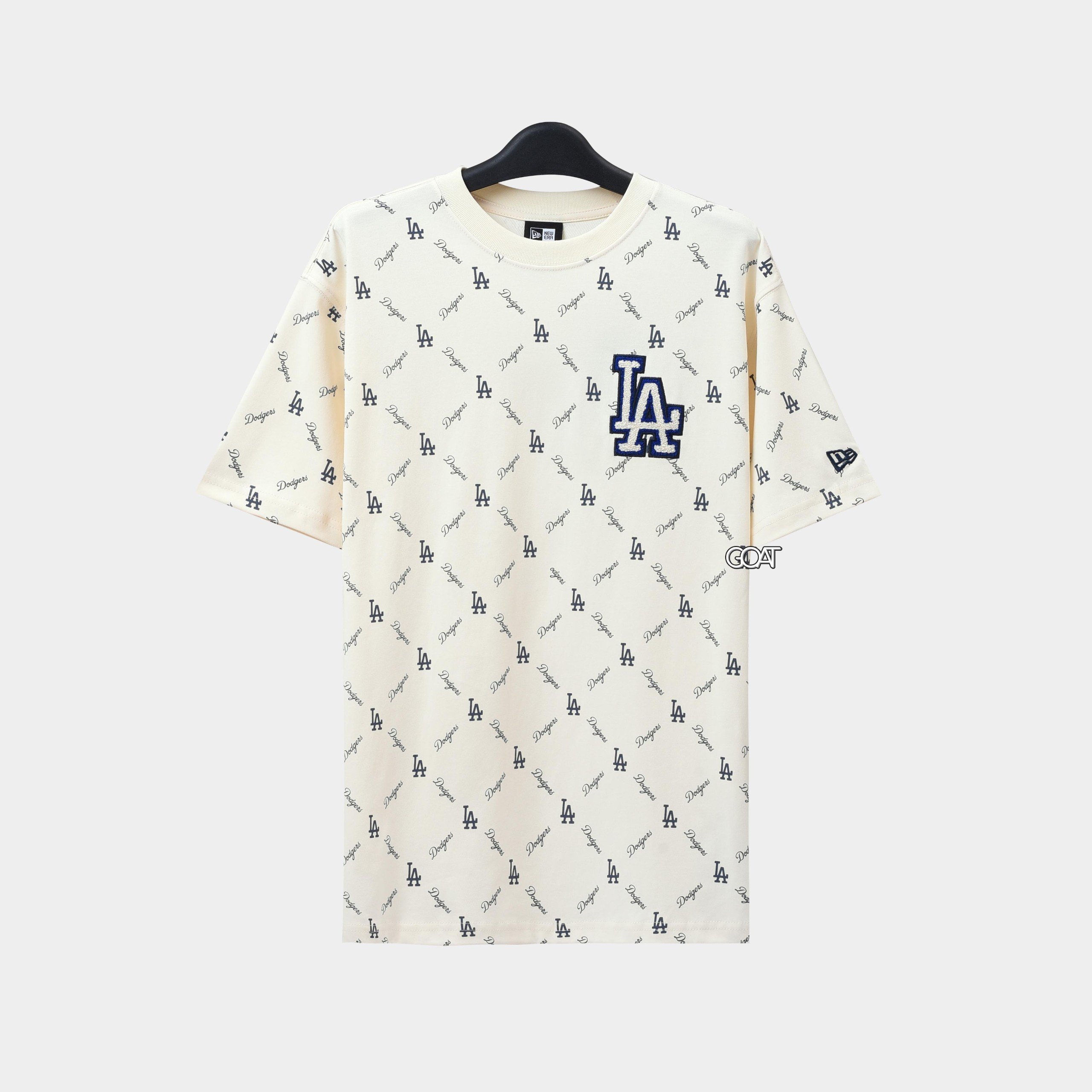 NEW ERA LA DODGERS TSHIRT - IVORY