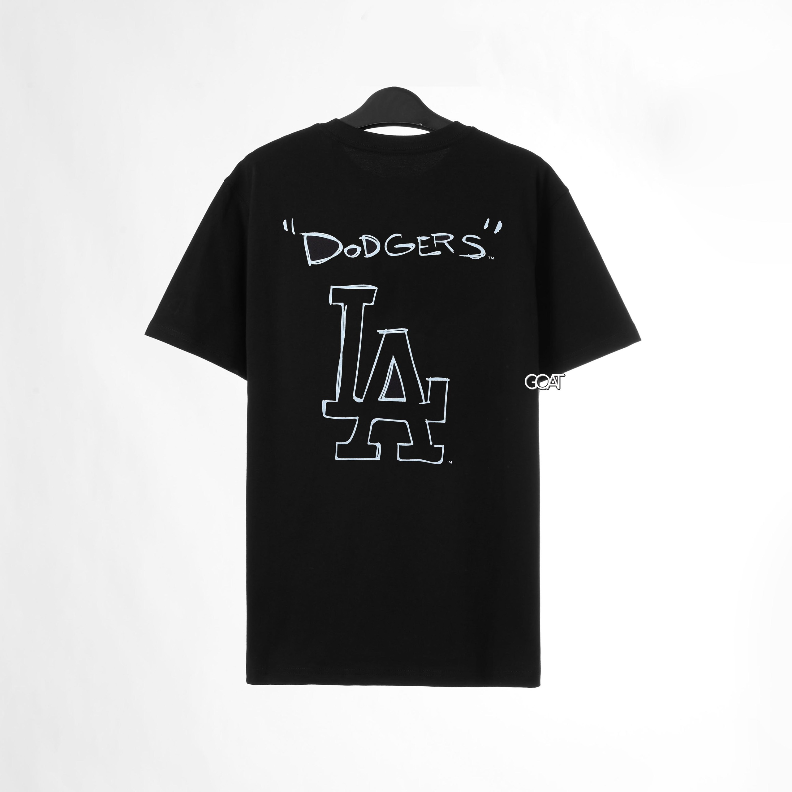 NEW ERA SCRIBBLE DODGERS T-SHIRT - BLACK