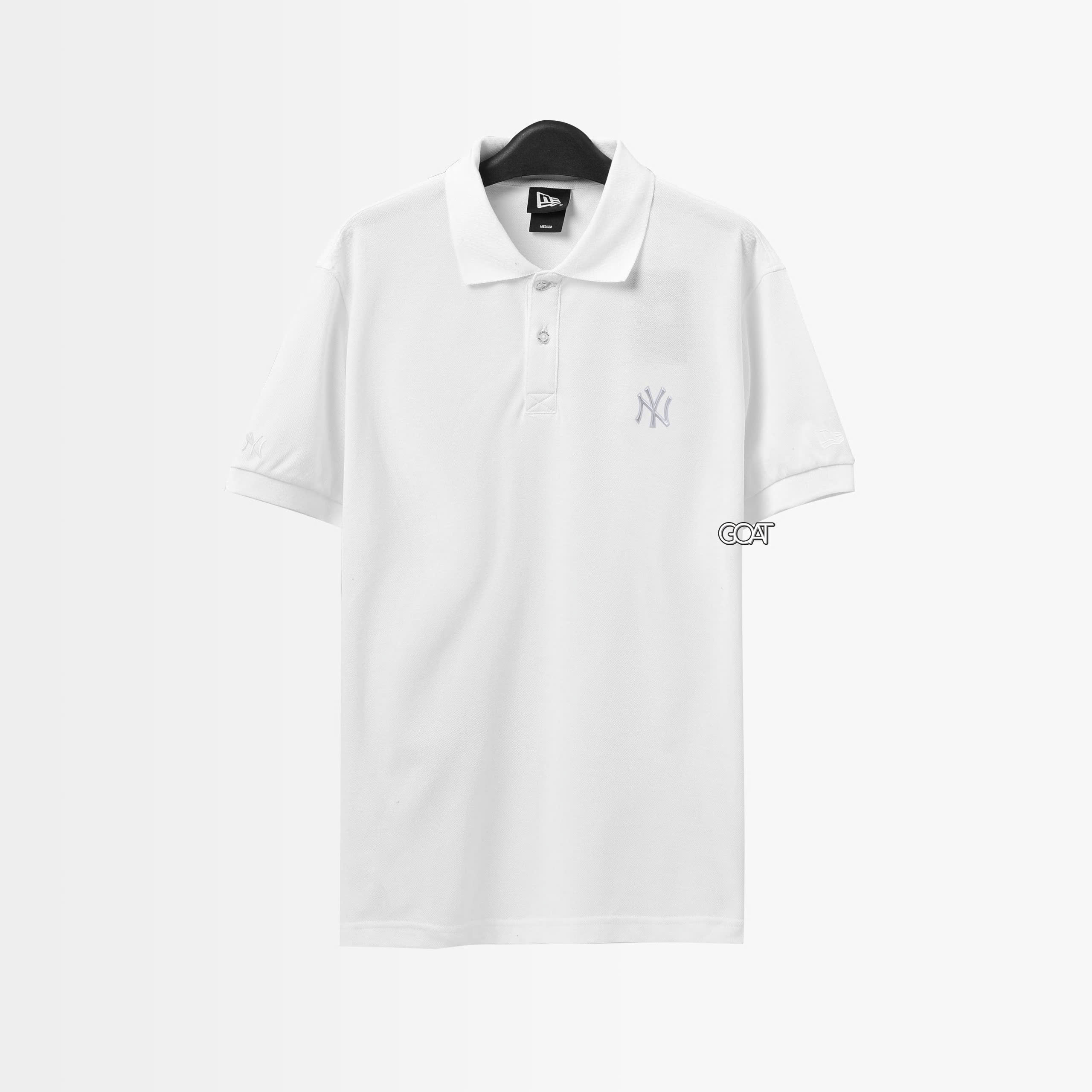 NEW ERA METAL A NEYYAN POLO SHIRT - WHITE