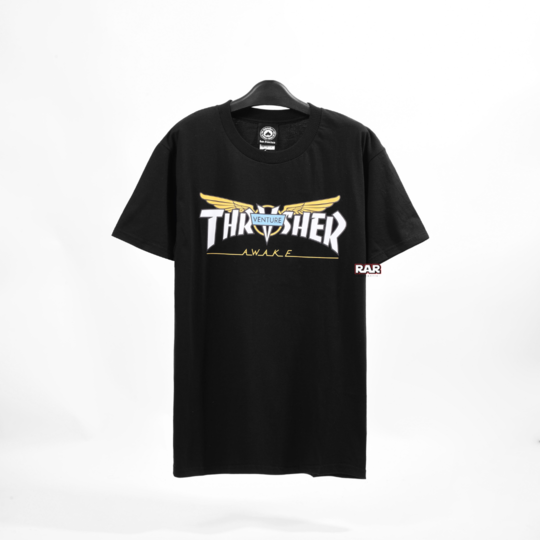 Thrasher, Venture Collab T-Shirt - Black