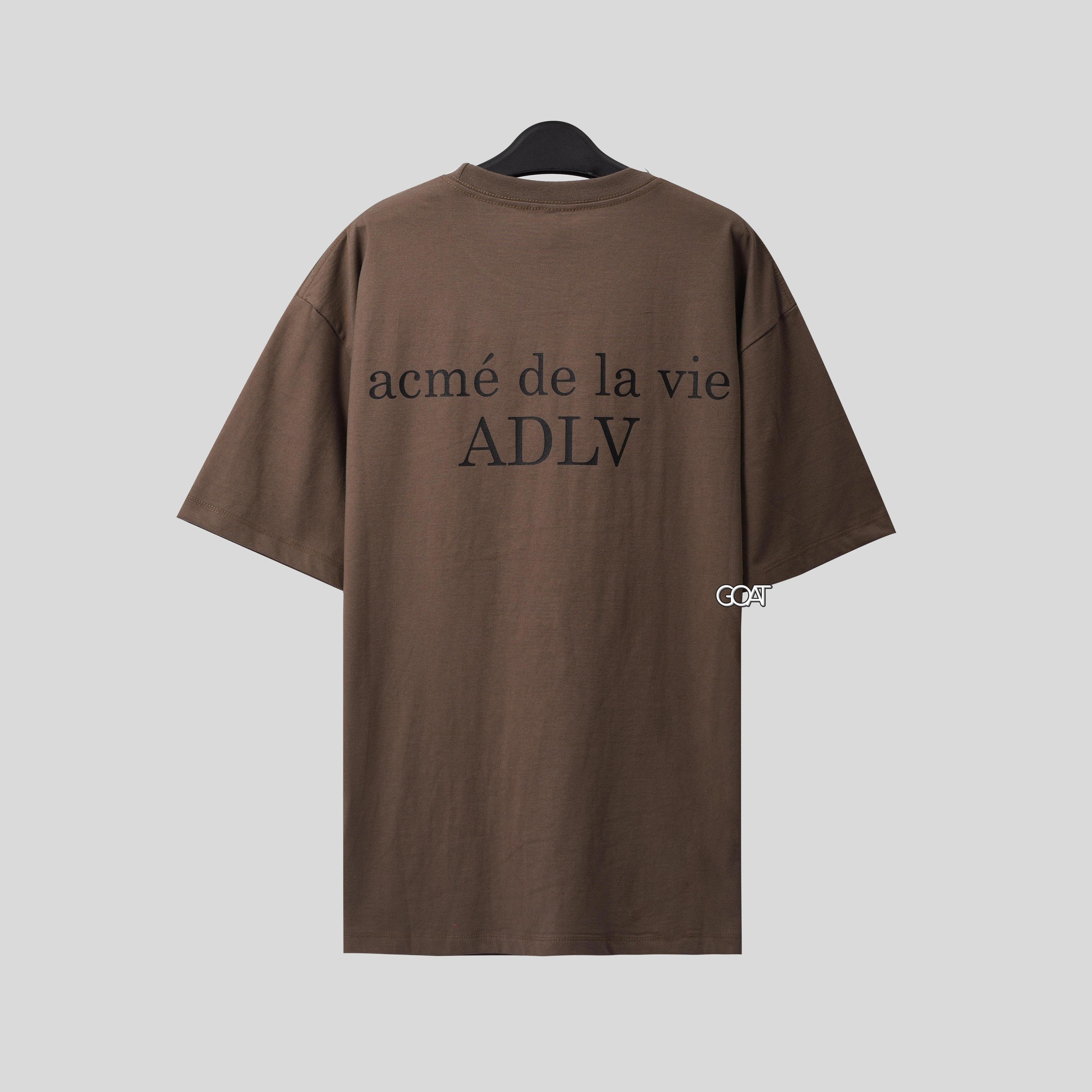 ADLV BASIC TSHIRT - BROWN