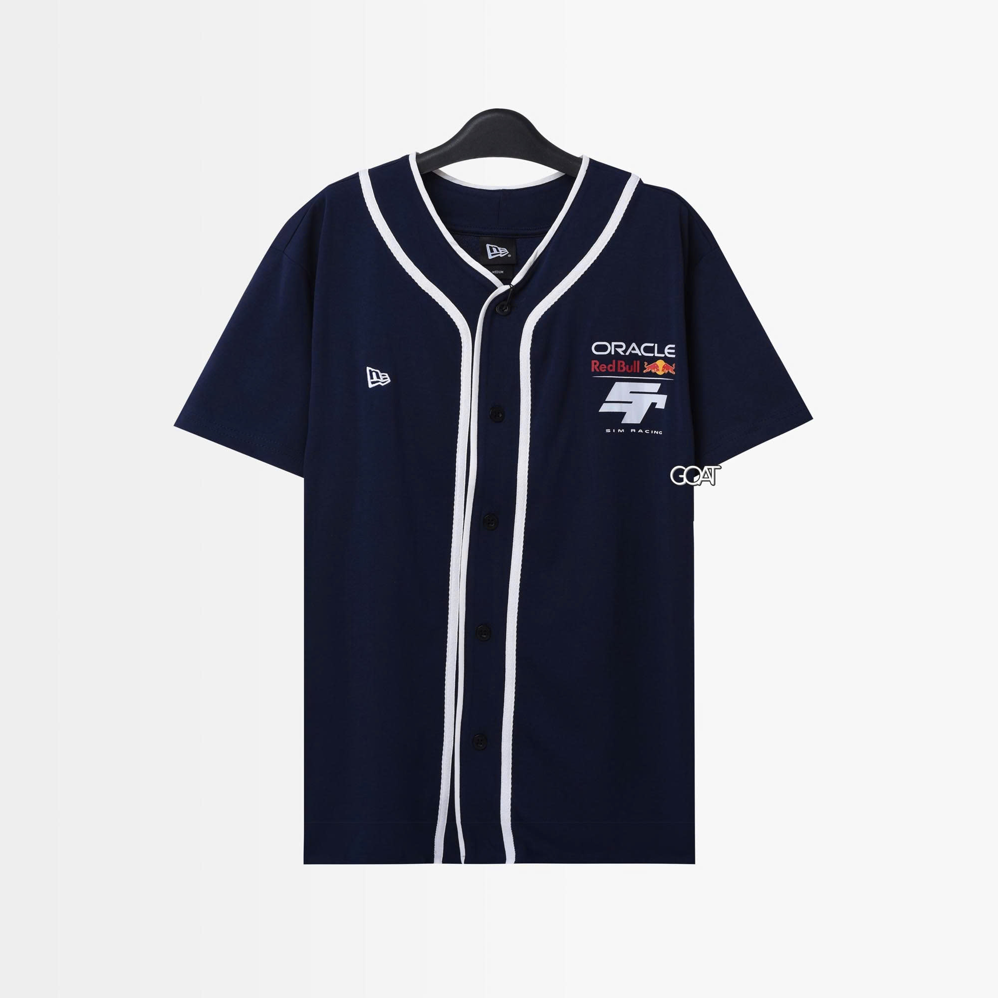 NEW ERA BASEBALL RED BULL T-SHIRT - NAVY