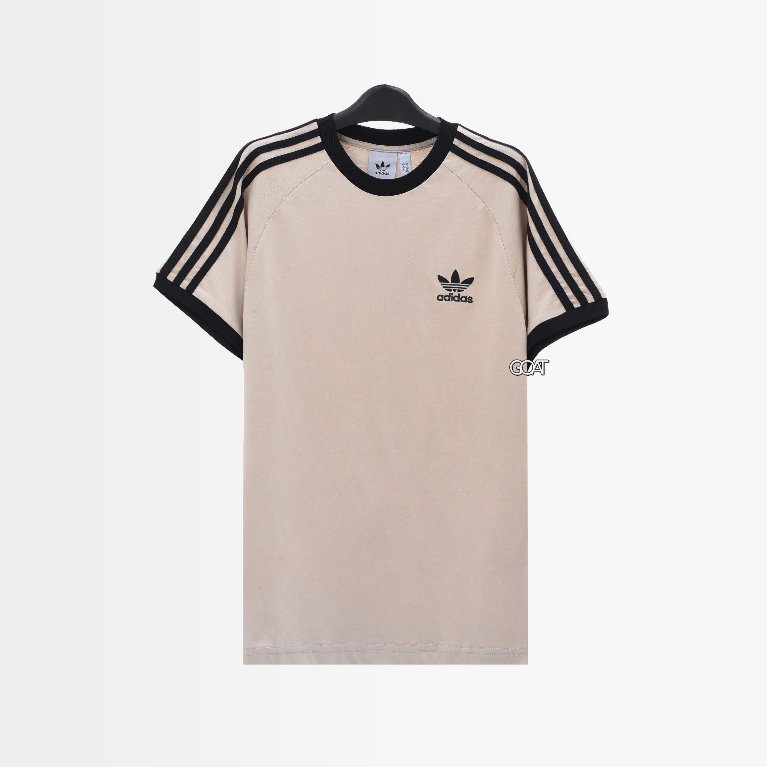 ADIDAS CLASSIC ADICOLOR 3 STRIPES T-SHIRT - SAND