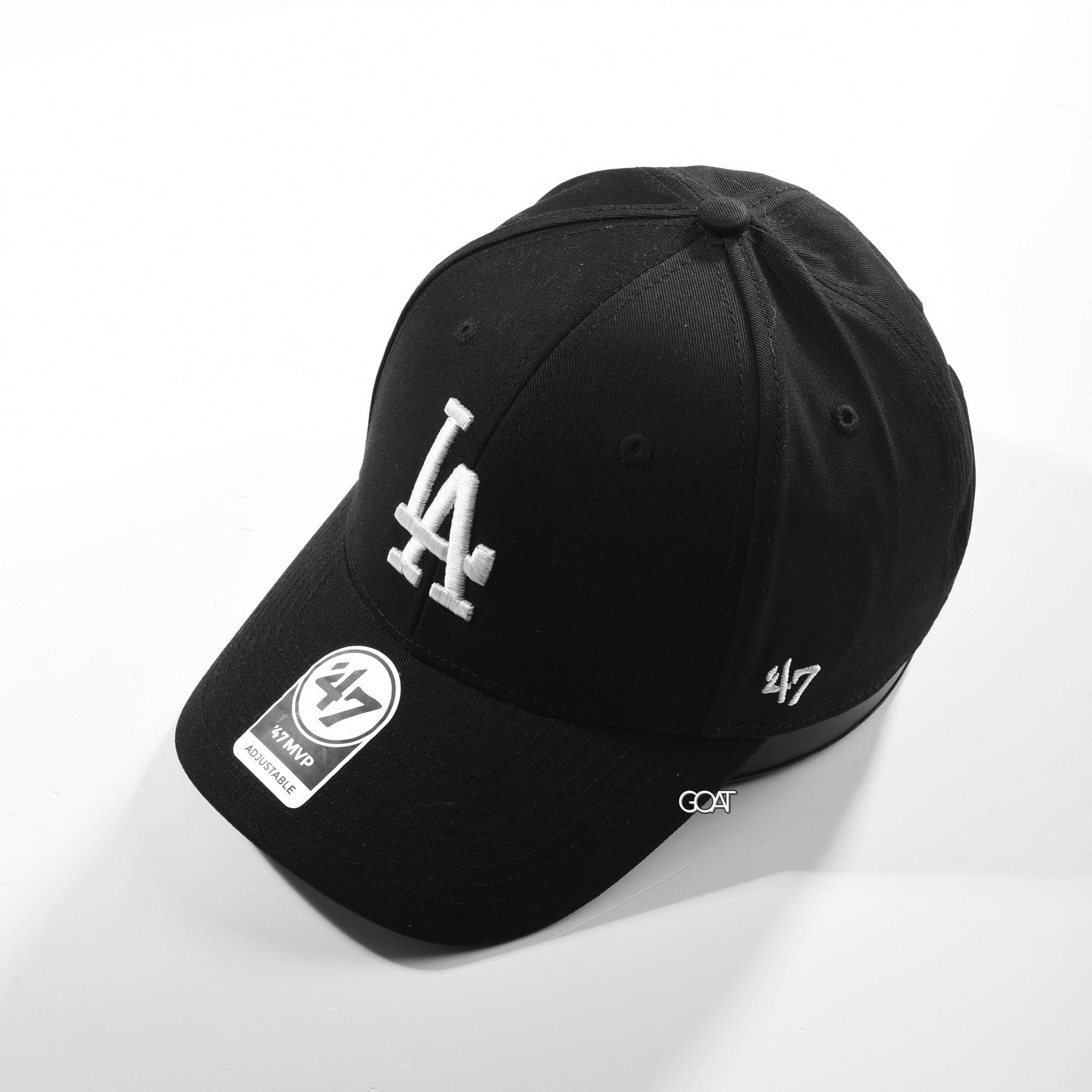 47 LA WHITE CAP - BLACK