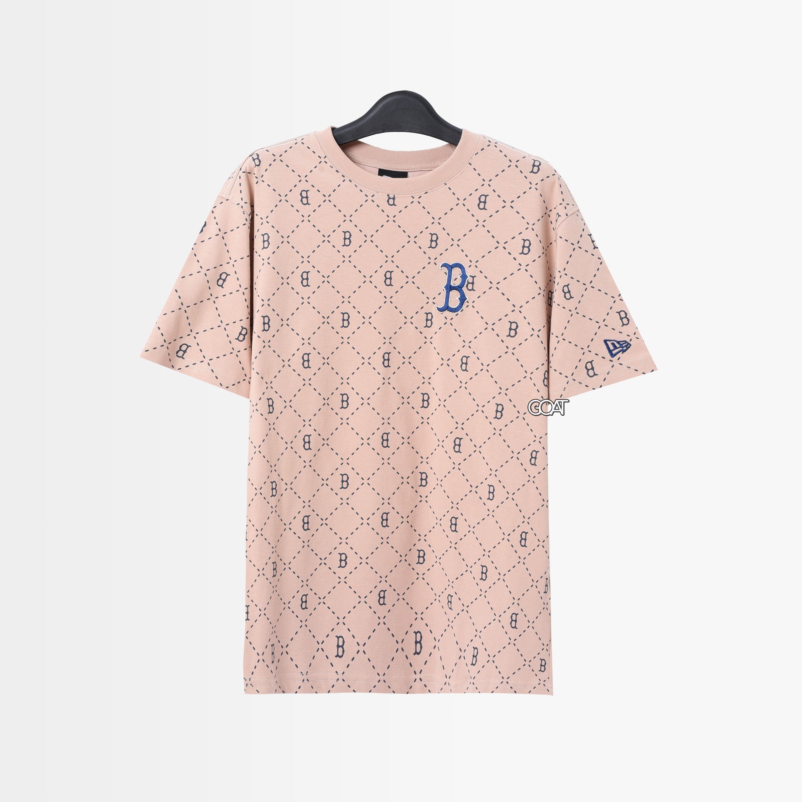 NEW ERA STRIKEOUT HOME RUM TSHIRT - BEIGE