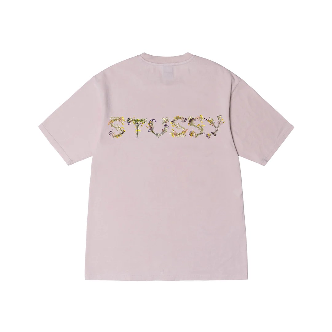 STUSSY BOKAY TSHIRT - BLUSH