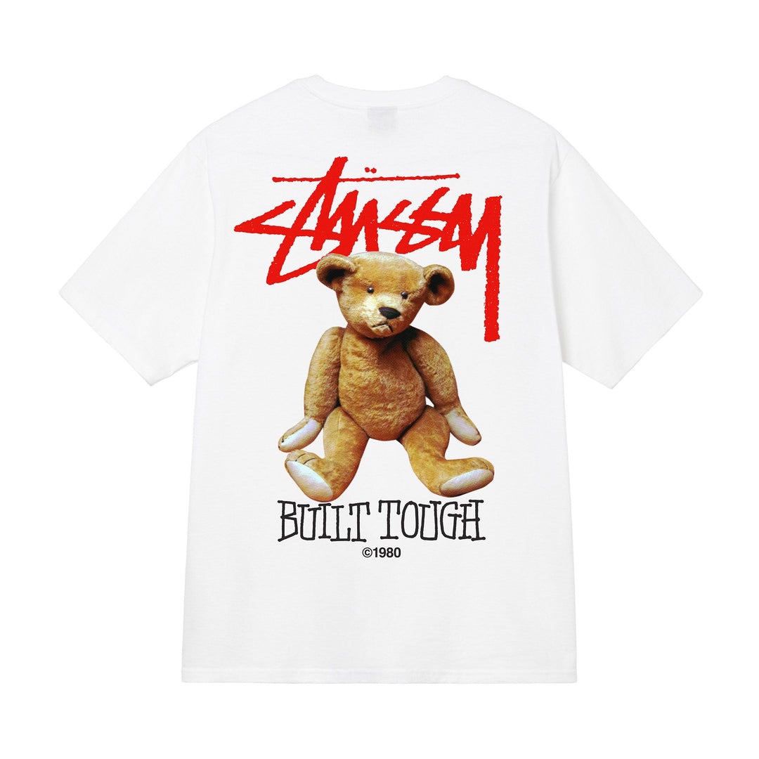 STUSSY BUILT TOUGH TSHIRT - WHITE