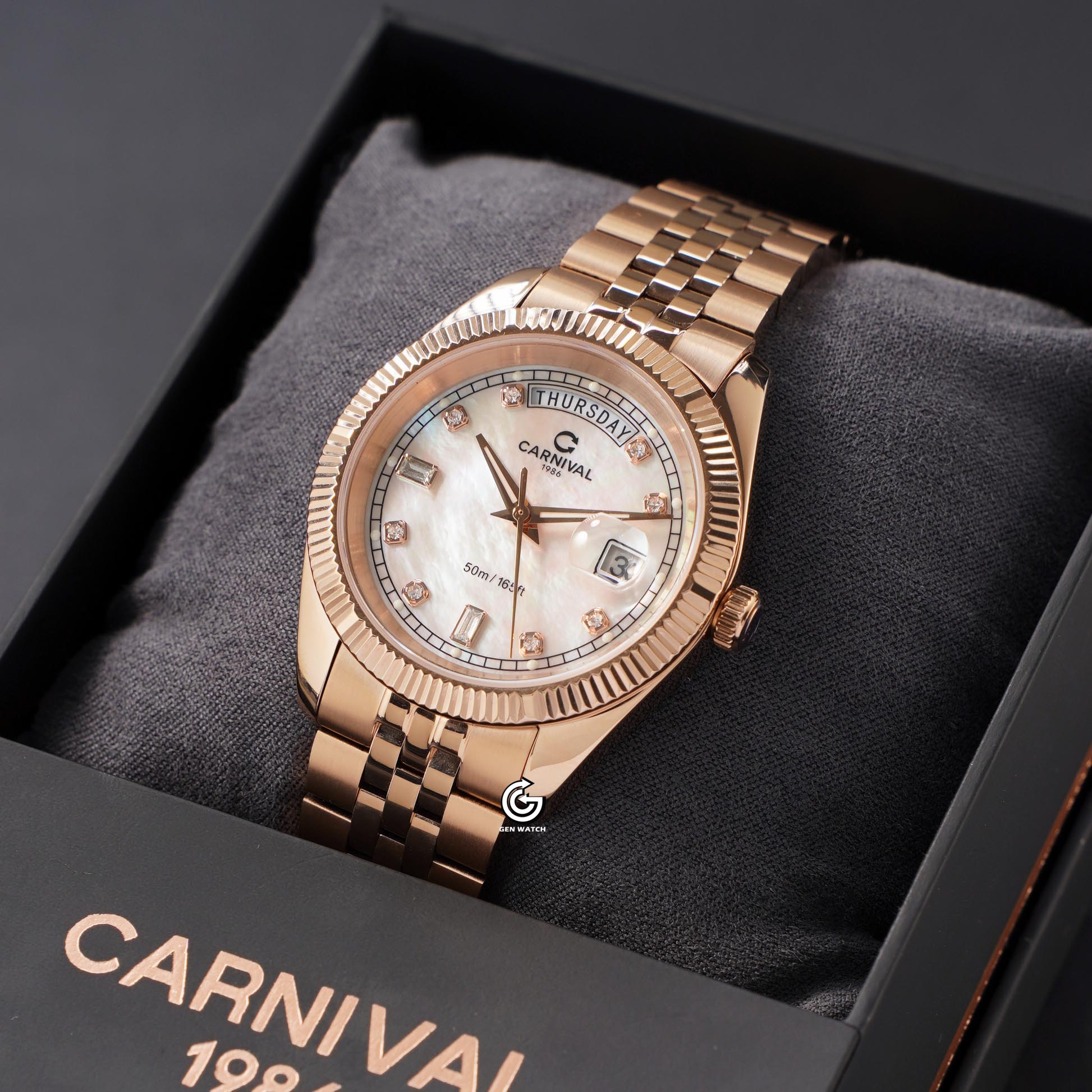 ĐỒNG HỒ NAM CARNIVAL 8190G VH TK QUARTZ 40MM