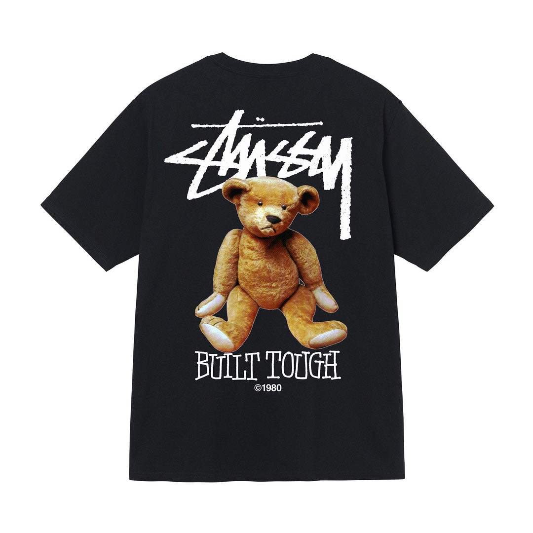 STUSSY BUILT TOUGH TSHIRT - BLACK