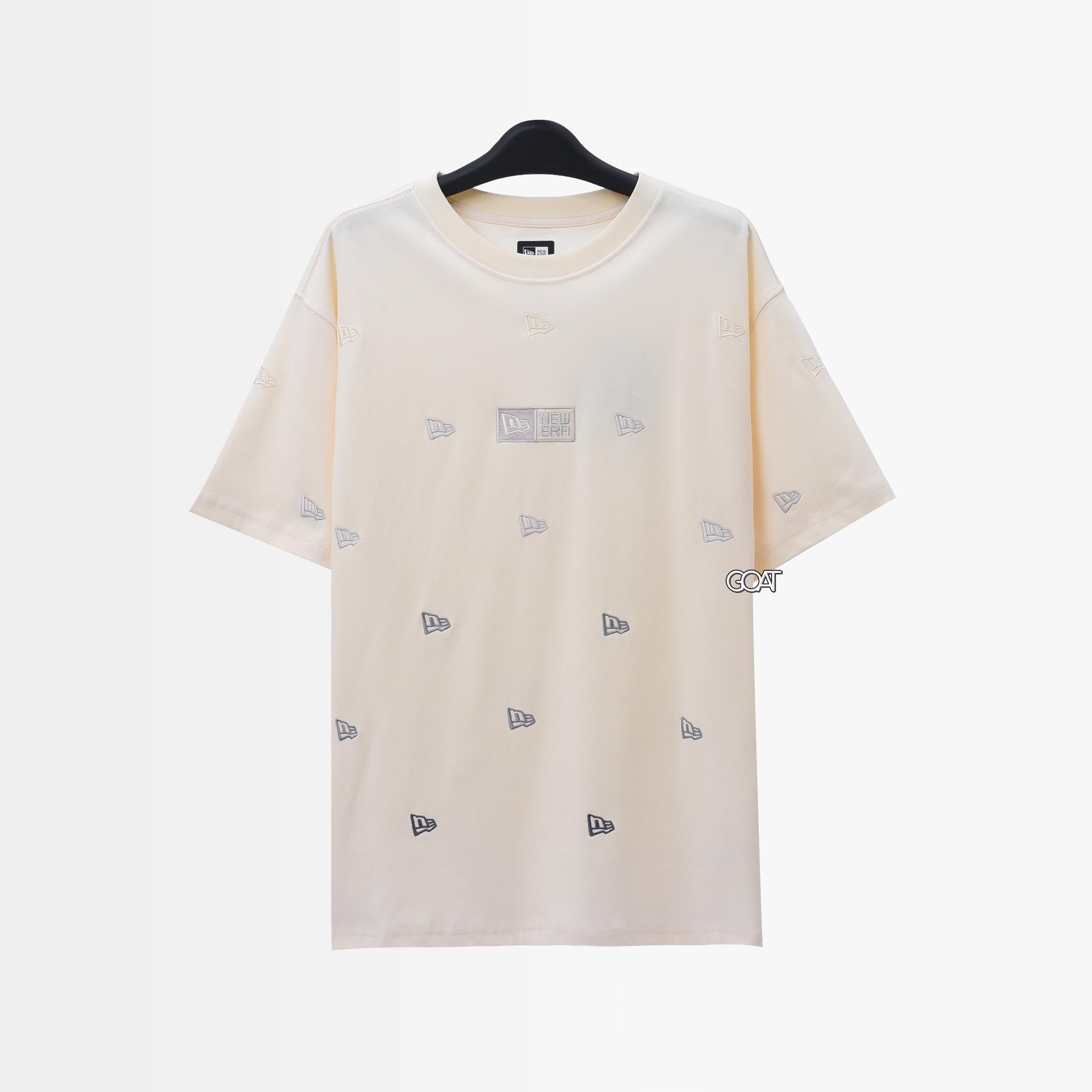 NEW ERA FLAG FULL GRADIENT T-SHIRT - IVORY