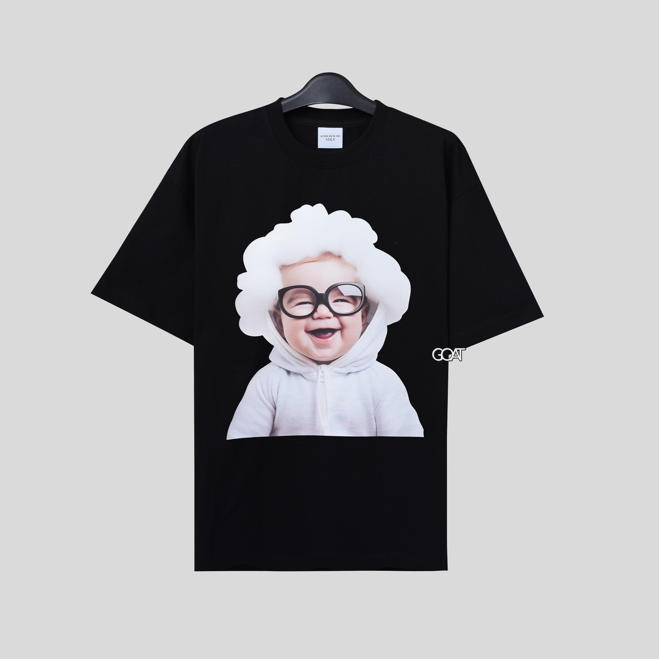 ADLV CLOUD BABY TSHIRT - BLACK