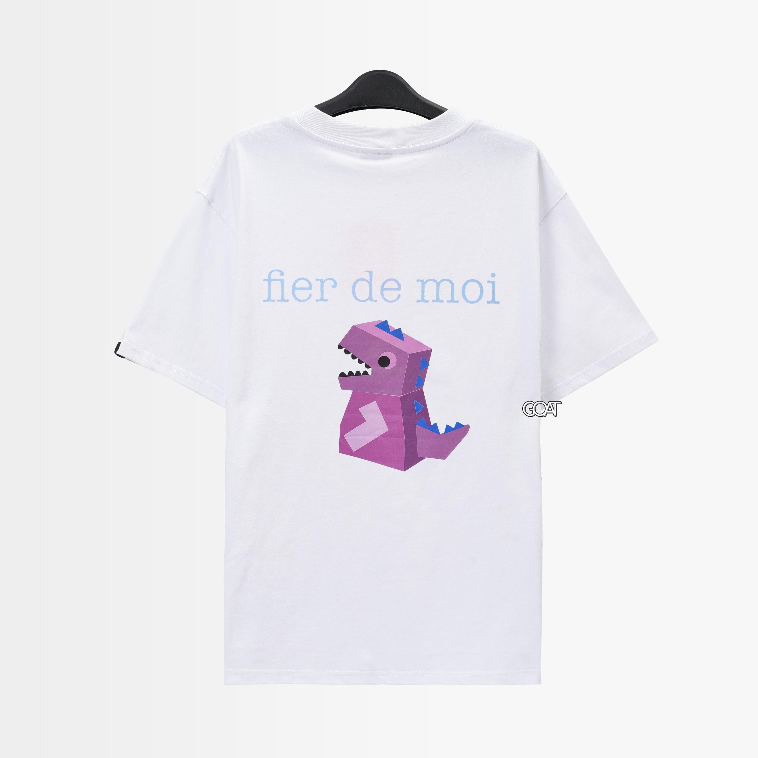 FIER DE MOI METAVERSE DRAGON TSHIRT - WHITE