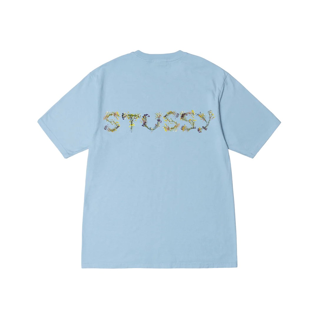 STUSSY BOKAY TSHIRT - SKY BLUE
