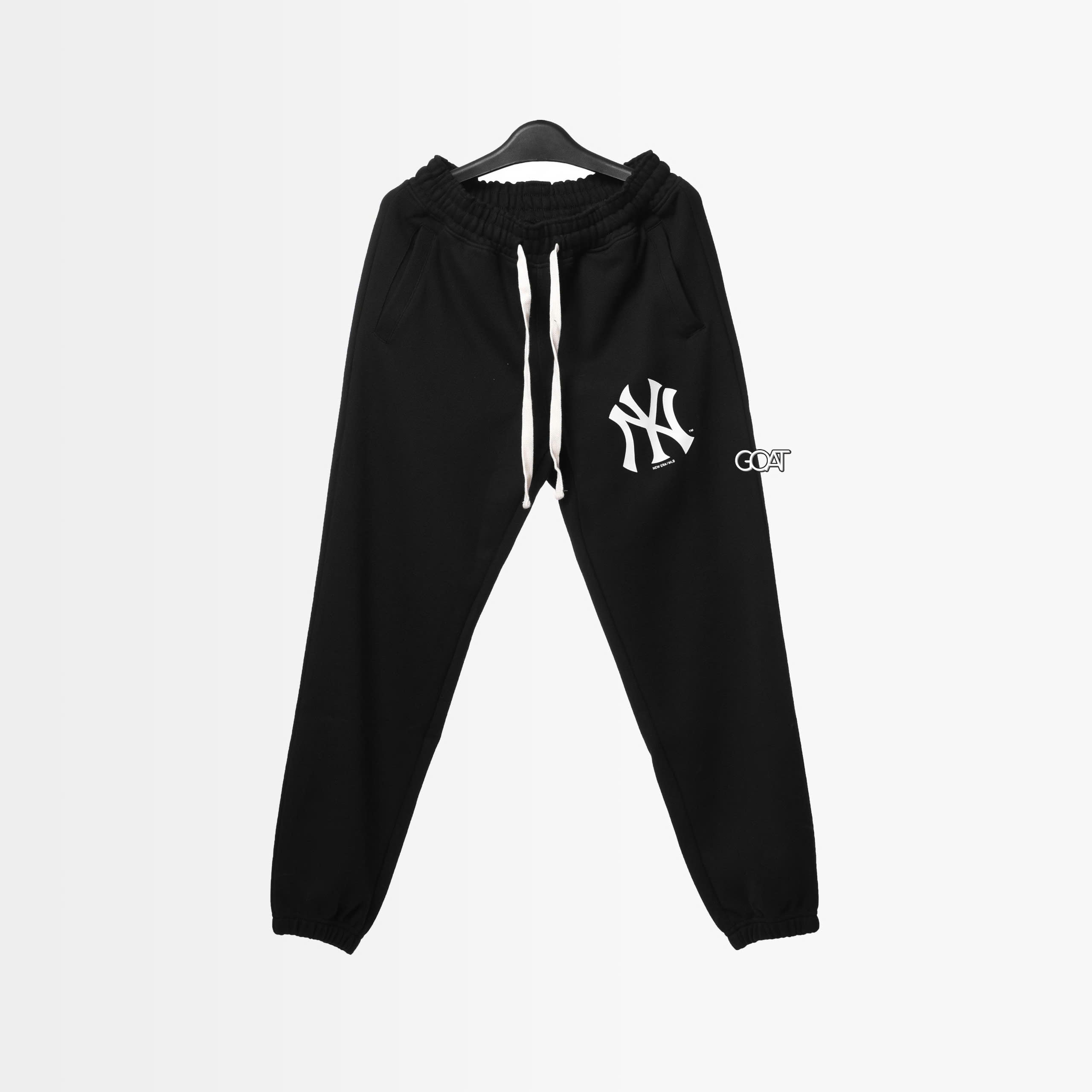 NEW ERA NY LOGO JOGGER - BLACK