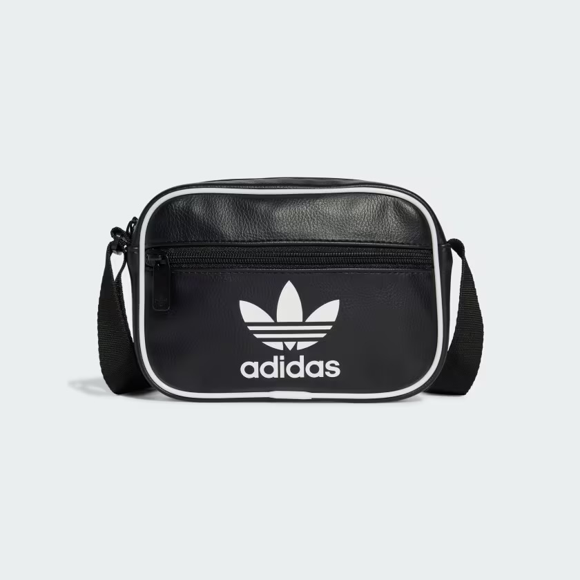 ADIDAS ORIGINAL CLASSIC MINI AIRLINER BAG - BLACK