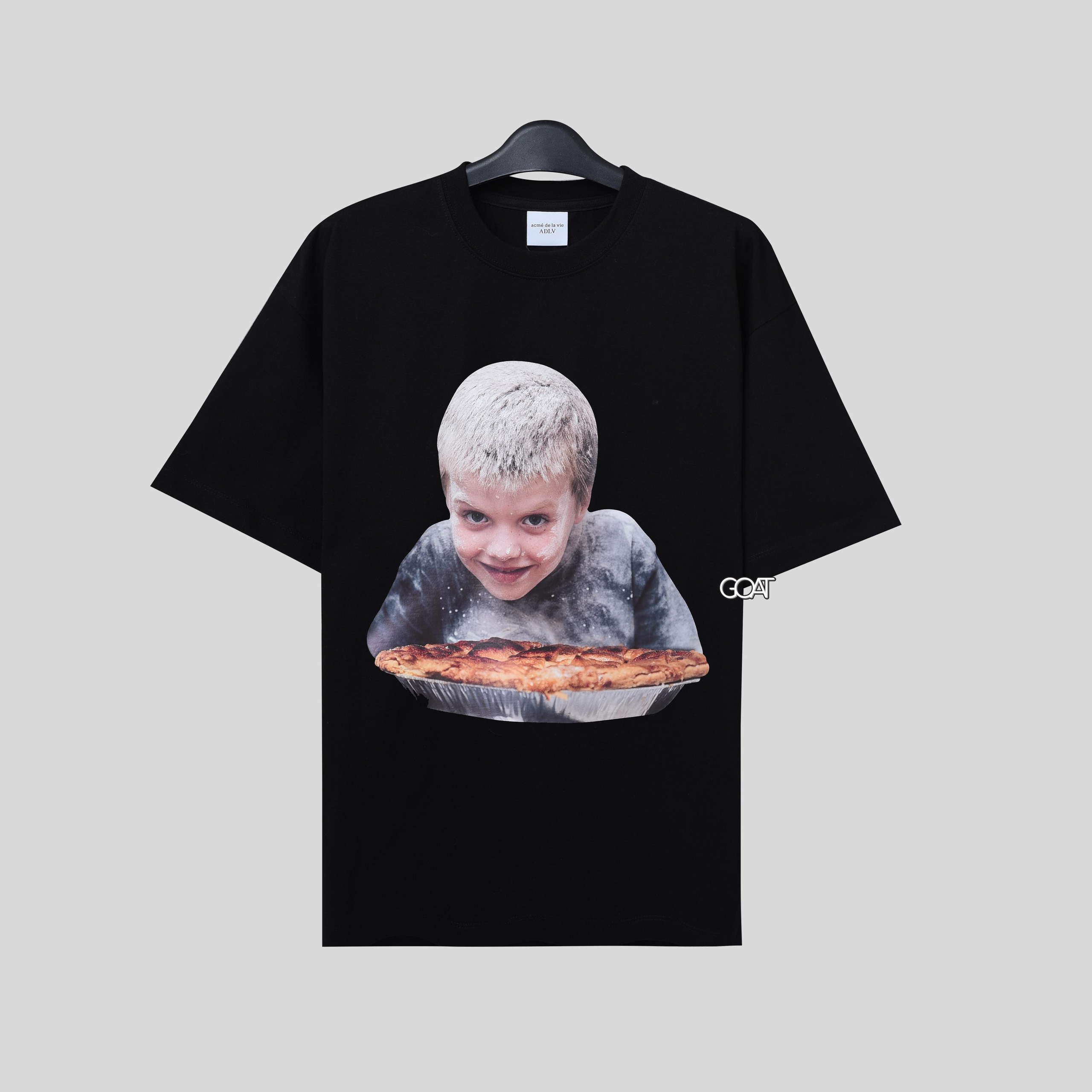 ADLV PIE BOY T-SHIRT - BLACK