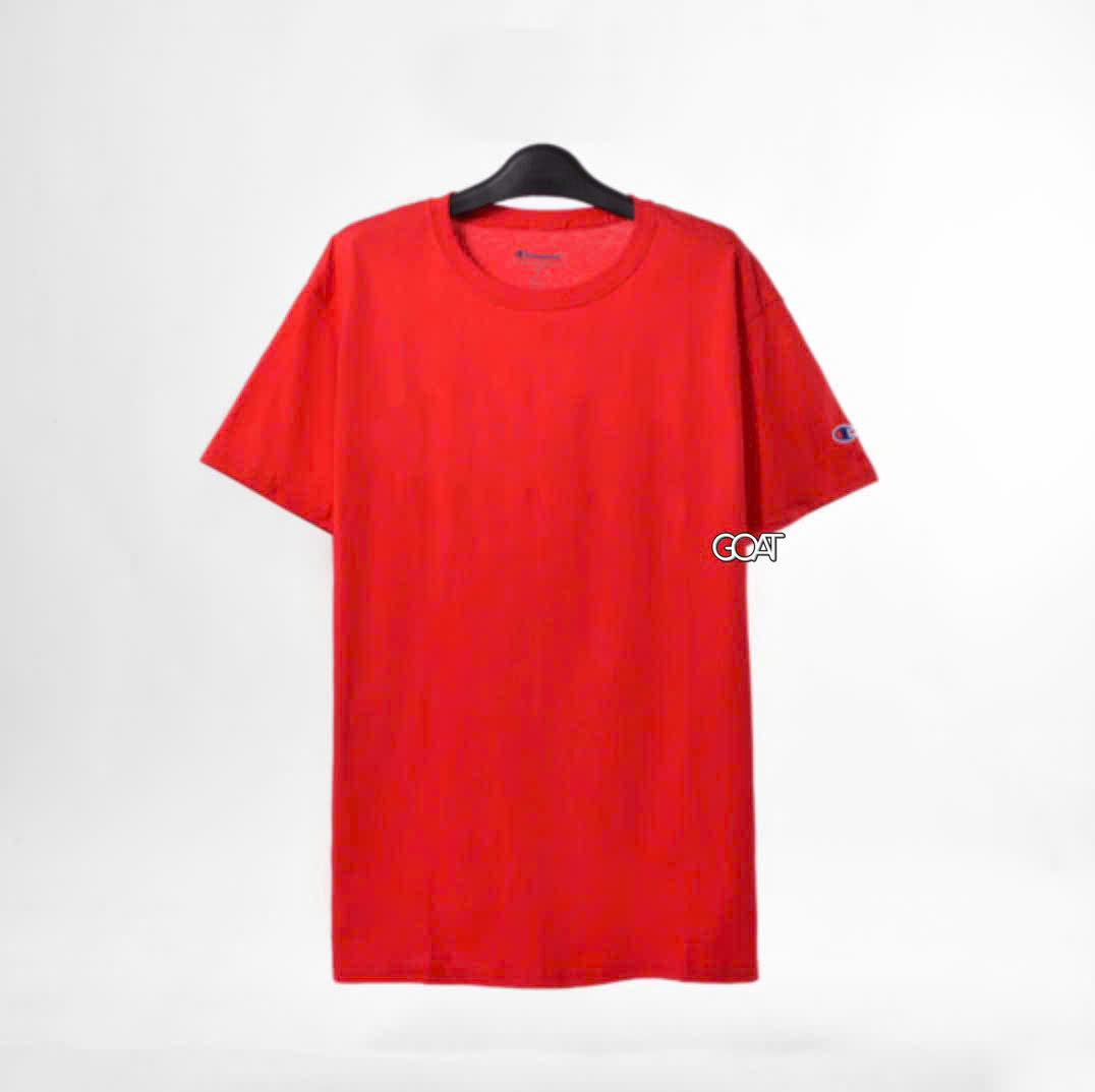 CHAMPION BASIC TAGLESS TSHIRT - SCARLET