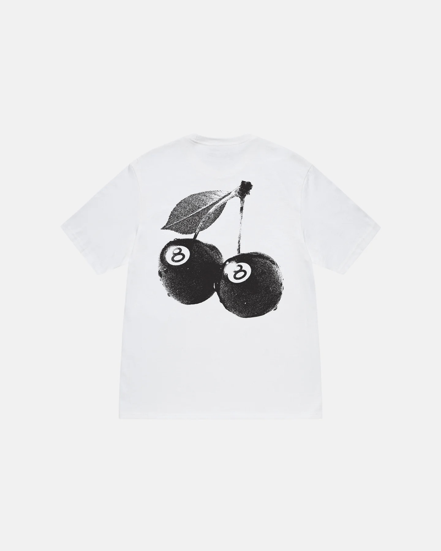 STUSSY CHERRIES TEE - WHITE