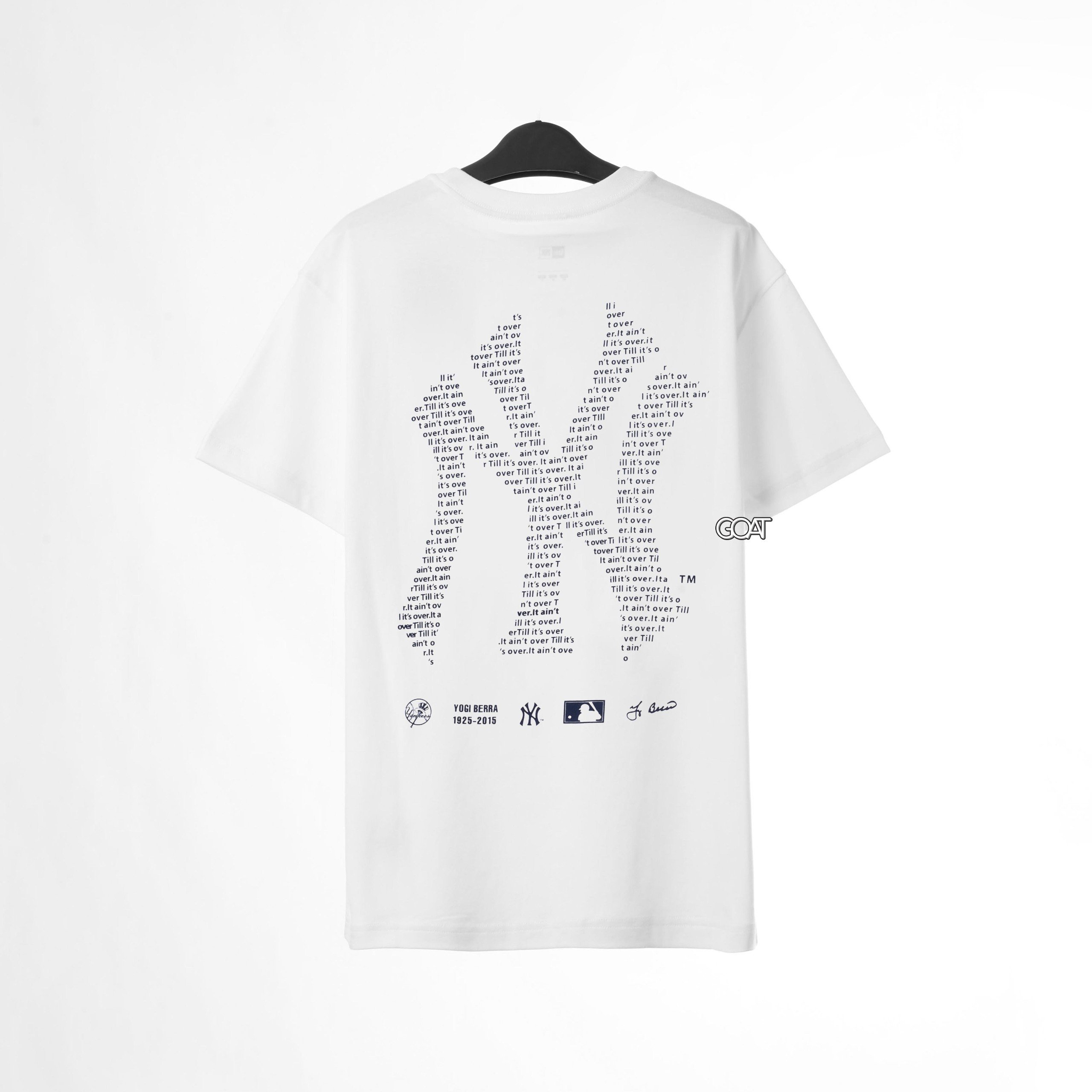 NEW ERA YOGI BERRA TSHIRT - WHITE