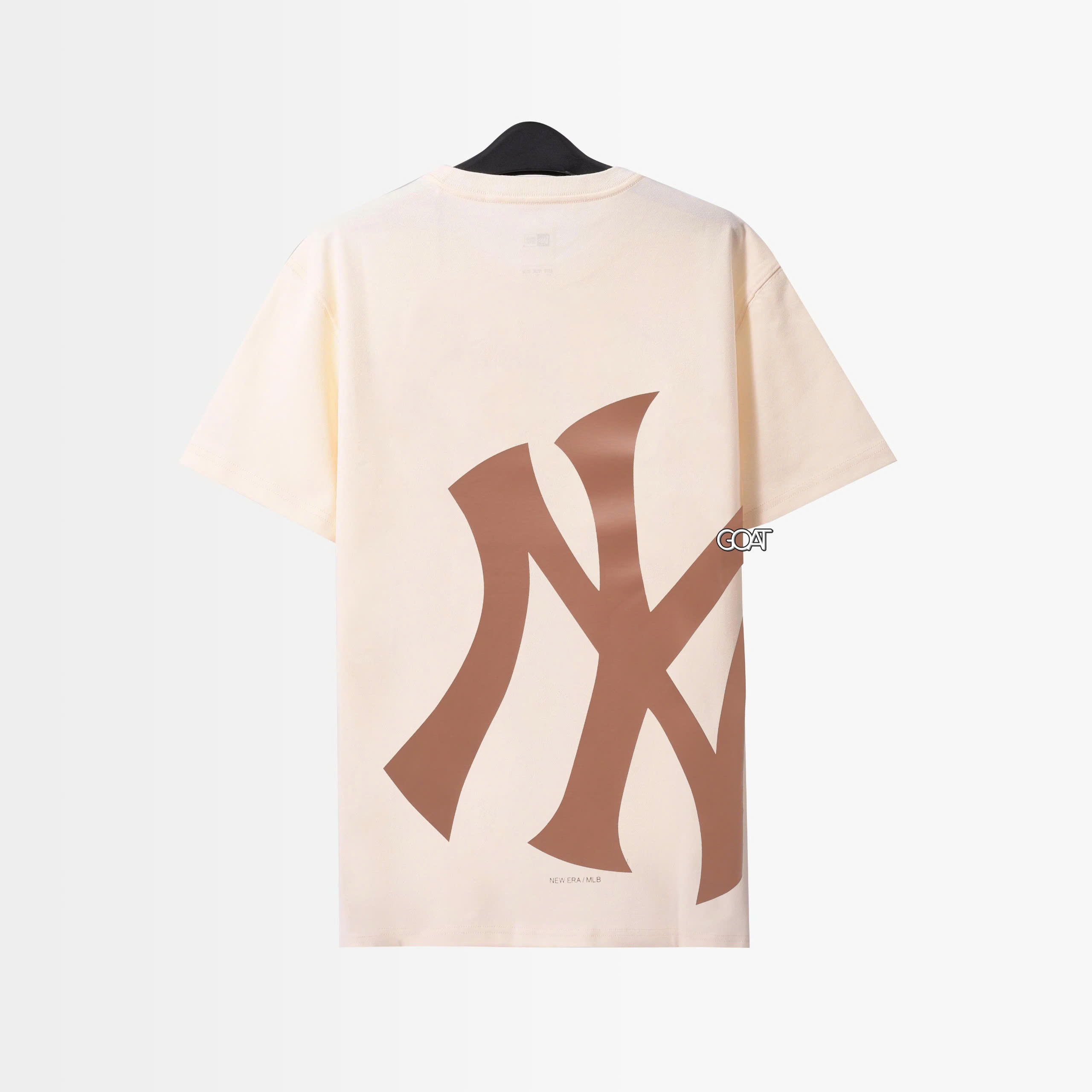 NEW ERA BACK LOGO NY T-SHIRT - IVORI