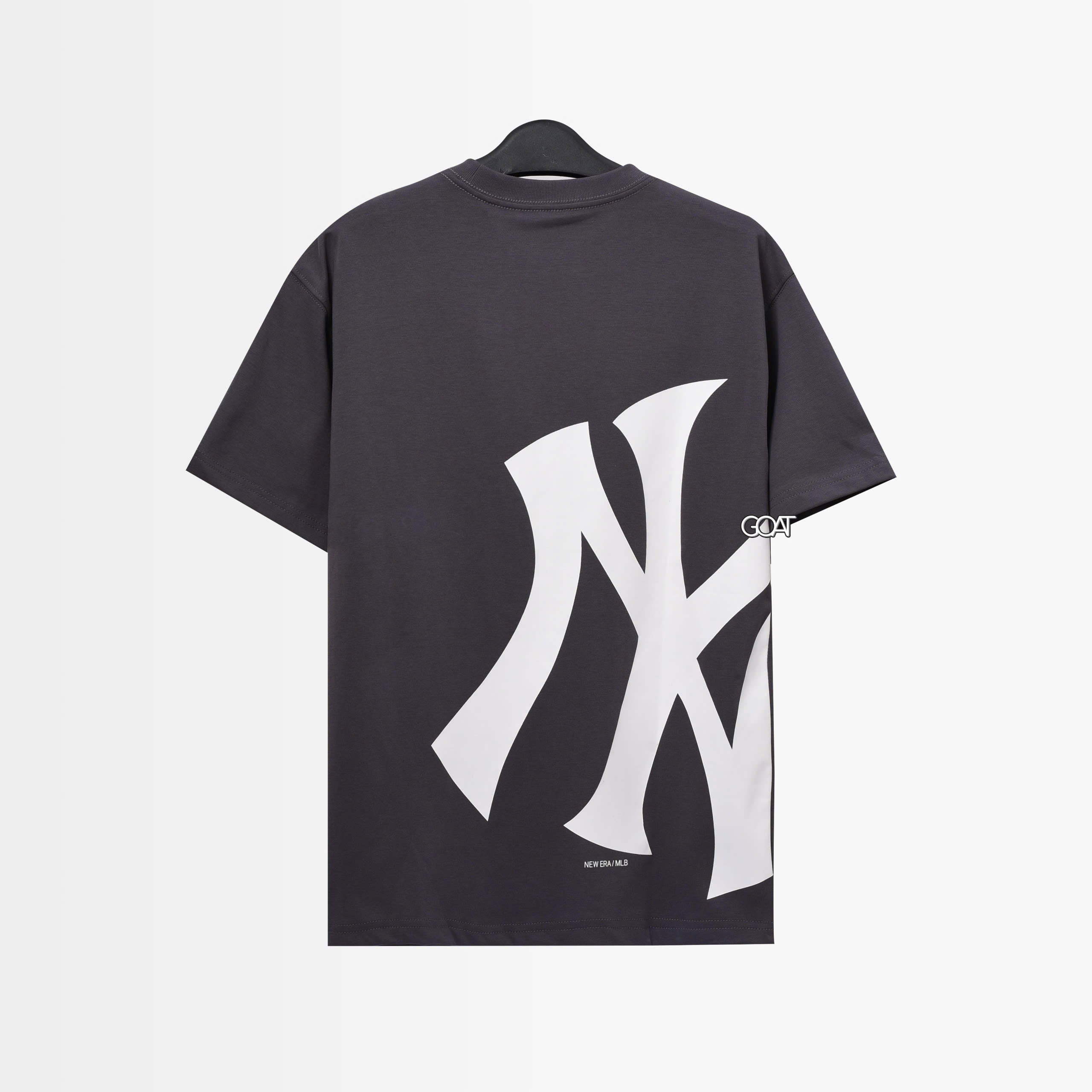 NEW ERA BACK LOGO NY TSHIRT - GREY