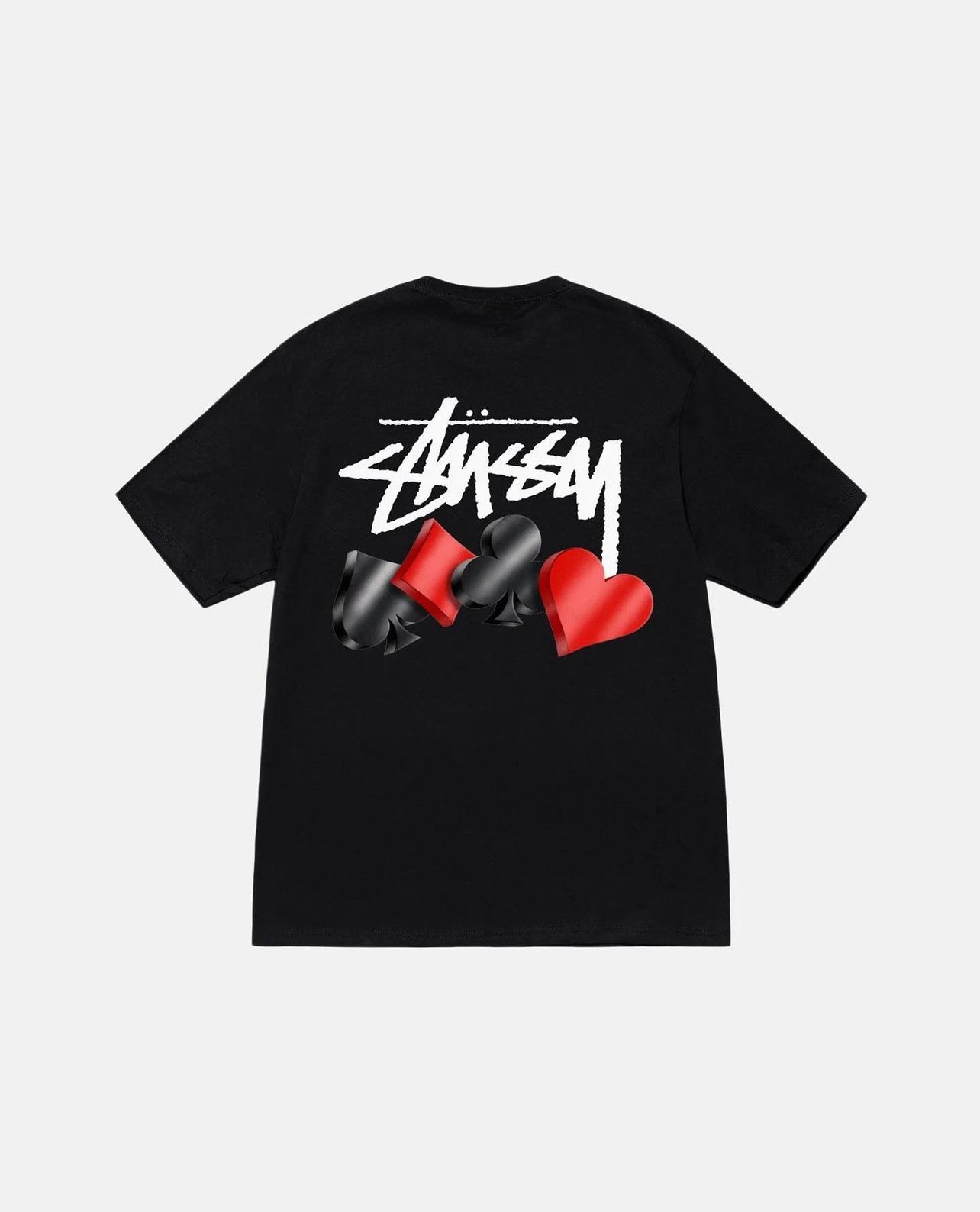 STUSSY SUITS TSHIRT - BLACK