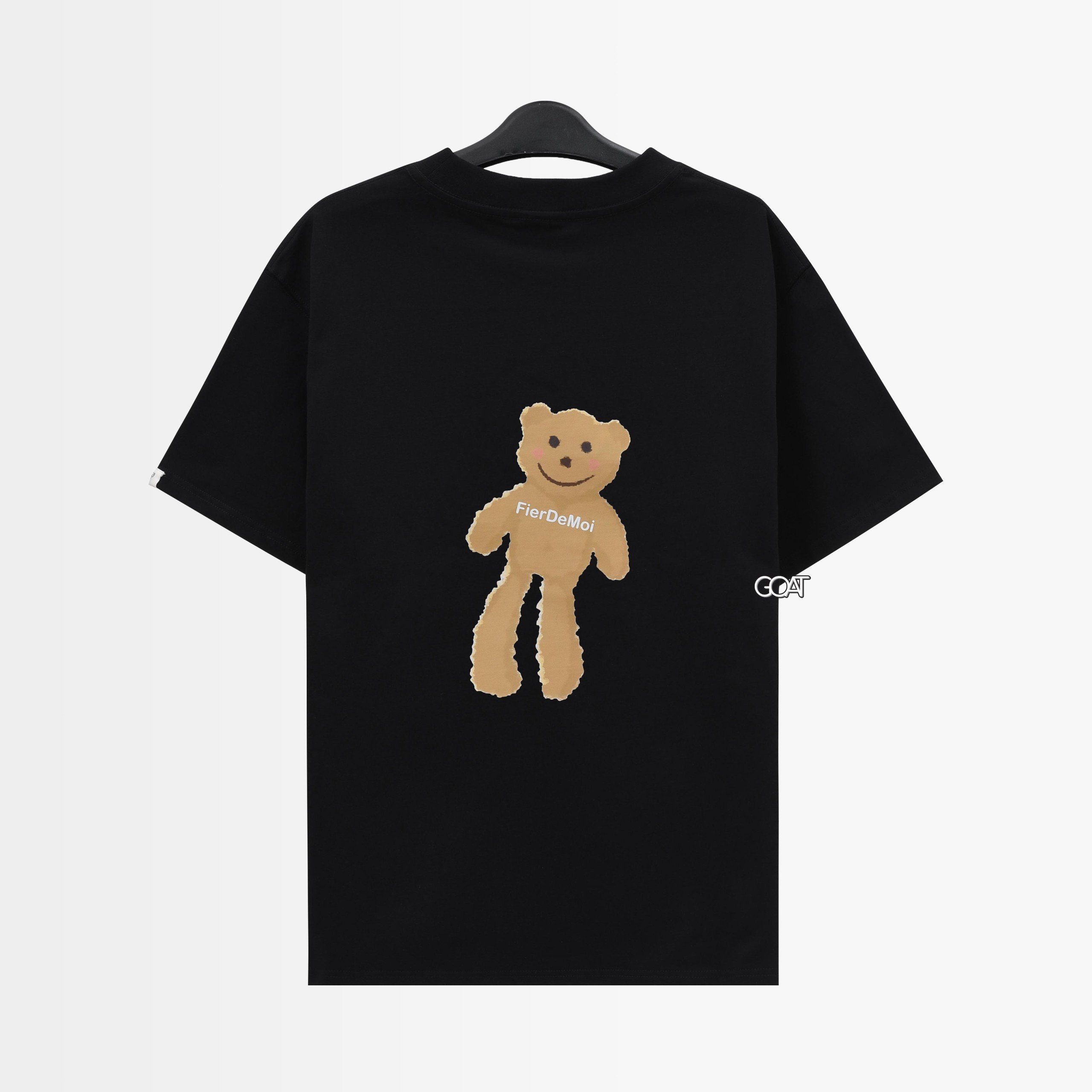 FIER THE MOI BEGIE LONG LEG BEAR BACK TSHIRT - BLACK