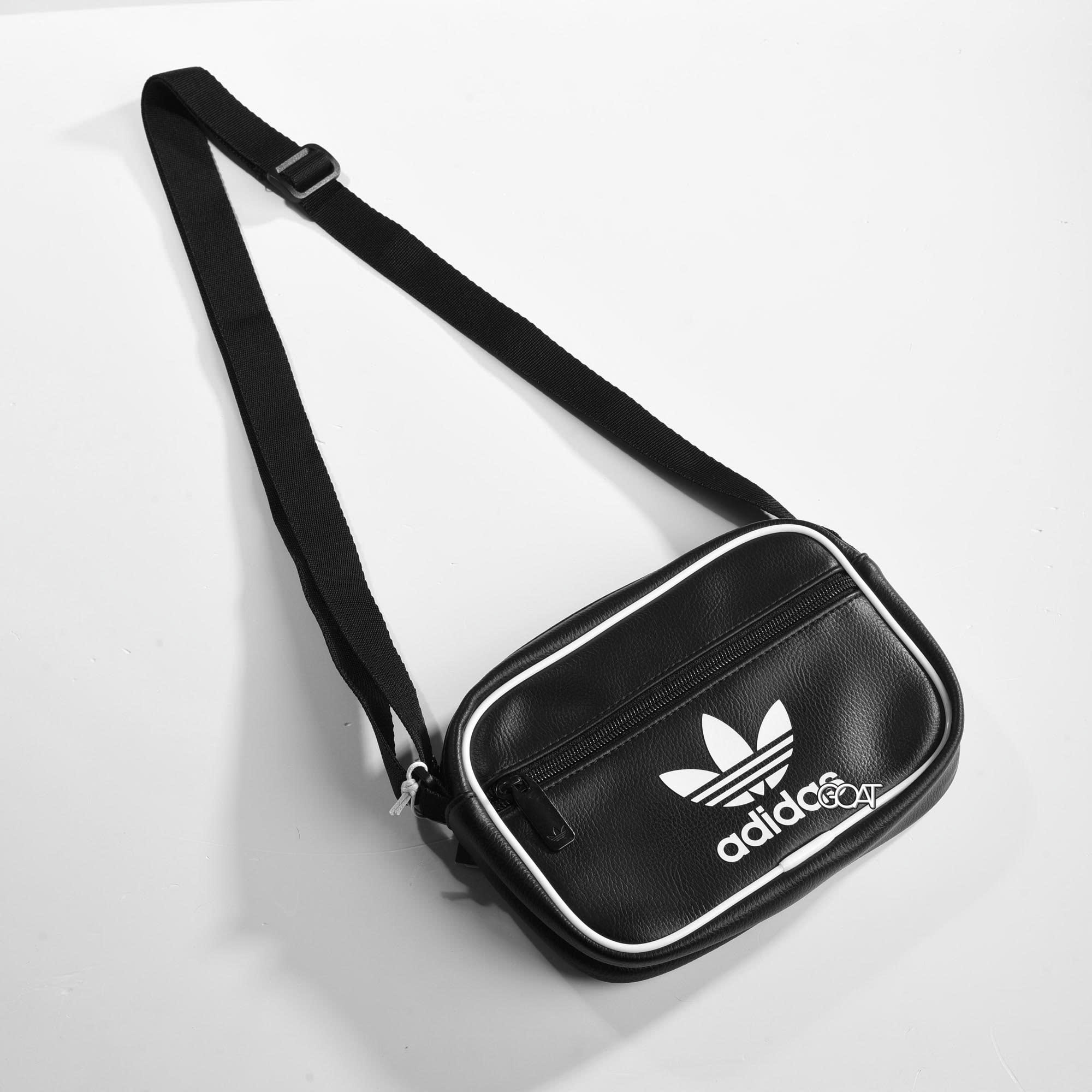 ADIDAS ORIGINAL CLASSIC MINI AIRLINER BAG - BLACK