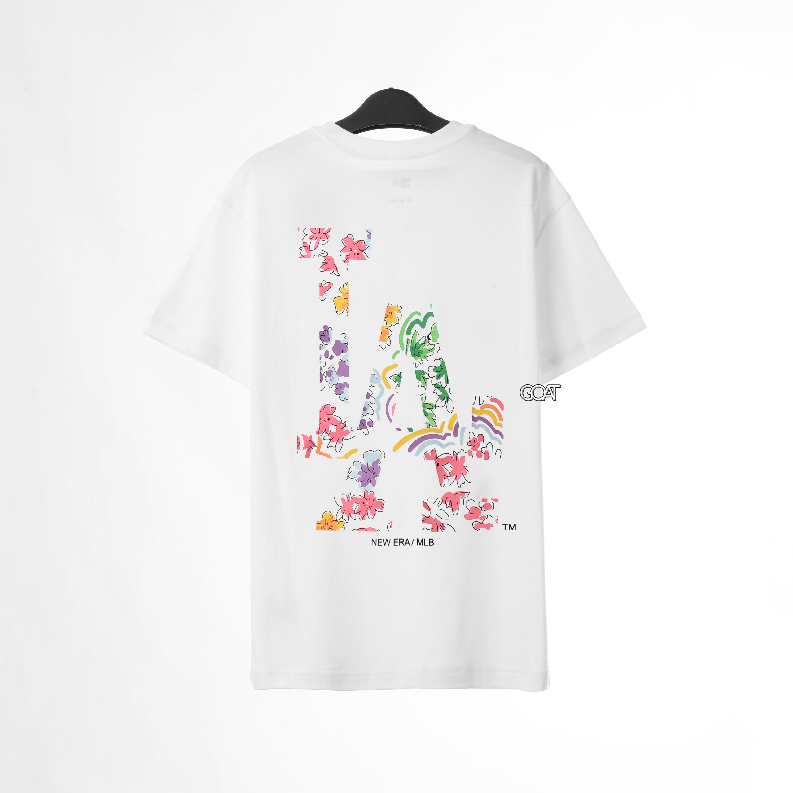 NEW ERA WATERCOLOR TSHIRT - WHITE