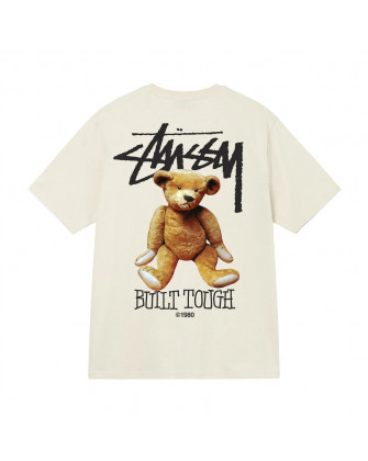 STUSSY BUILT TOUGH TSHIRT - PUTTY