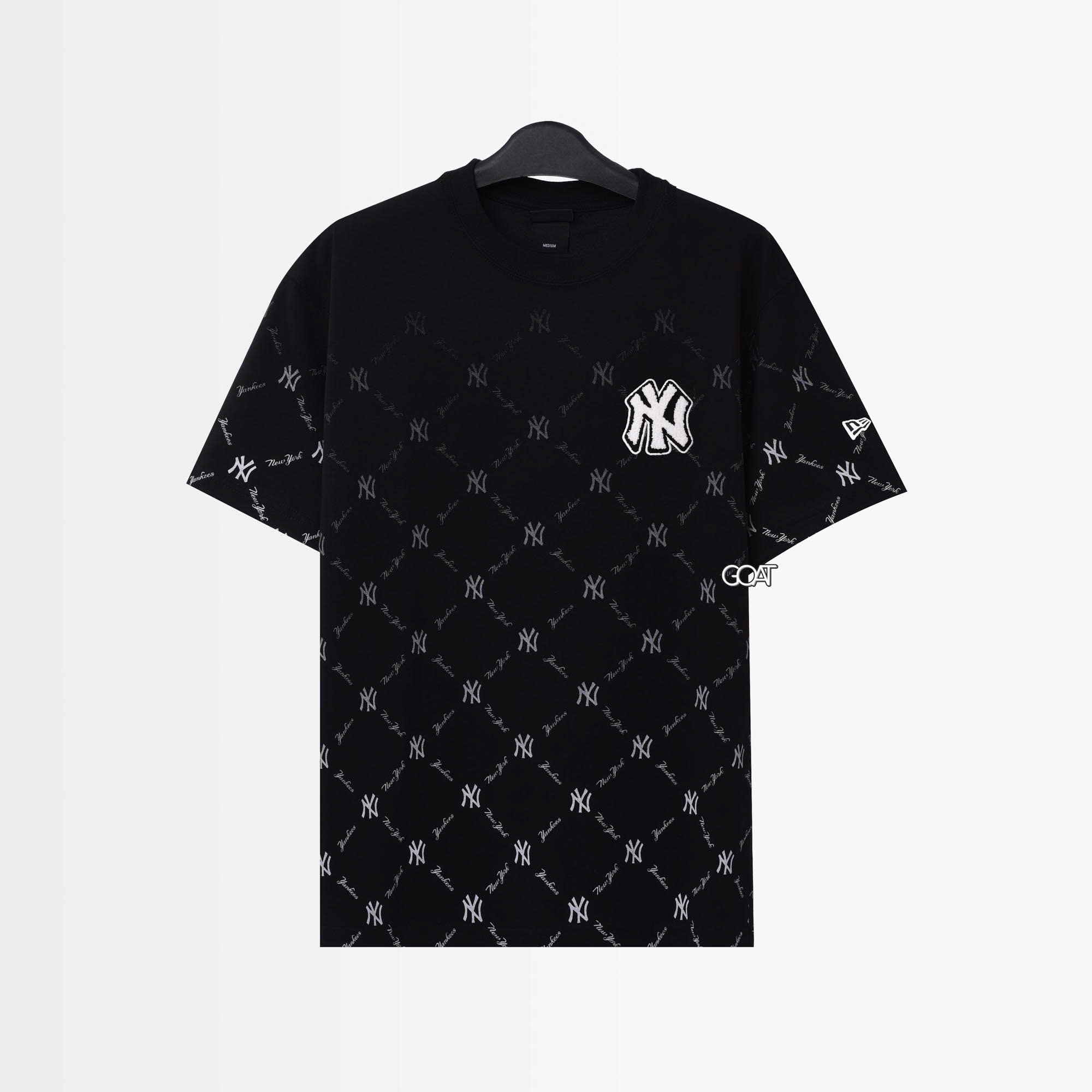 NEW ERA MLB NY YANKEES T-SHIRT - BLACK