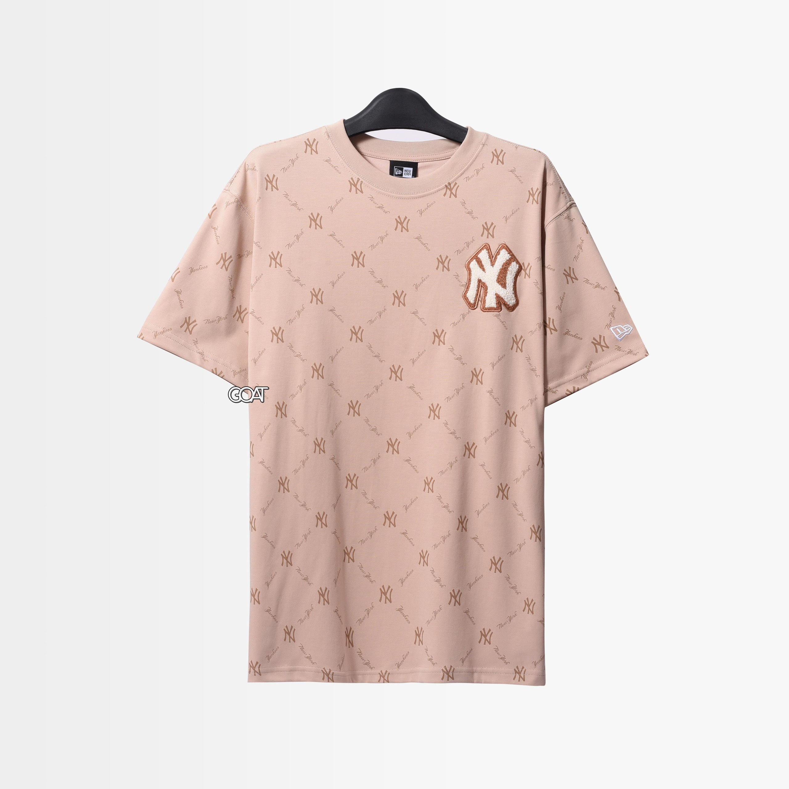 NEW ERA MLB NY YANKEES T-SHIRT - BROWN