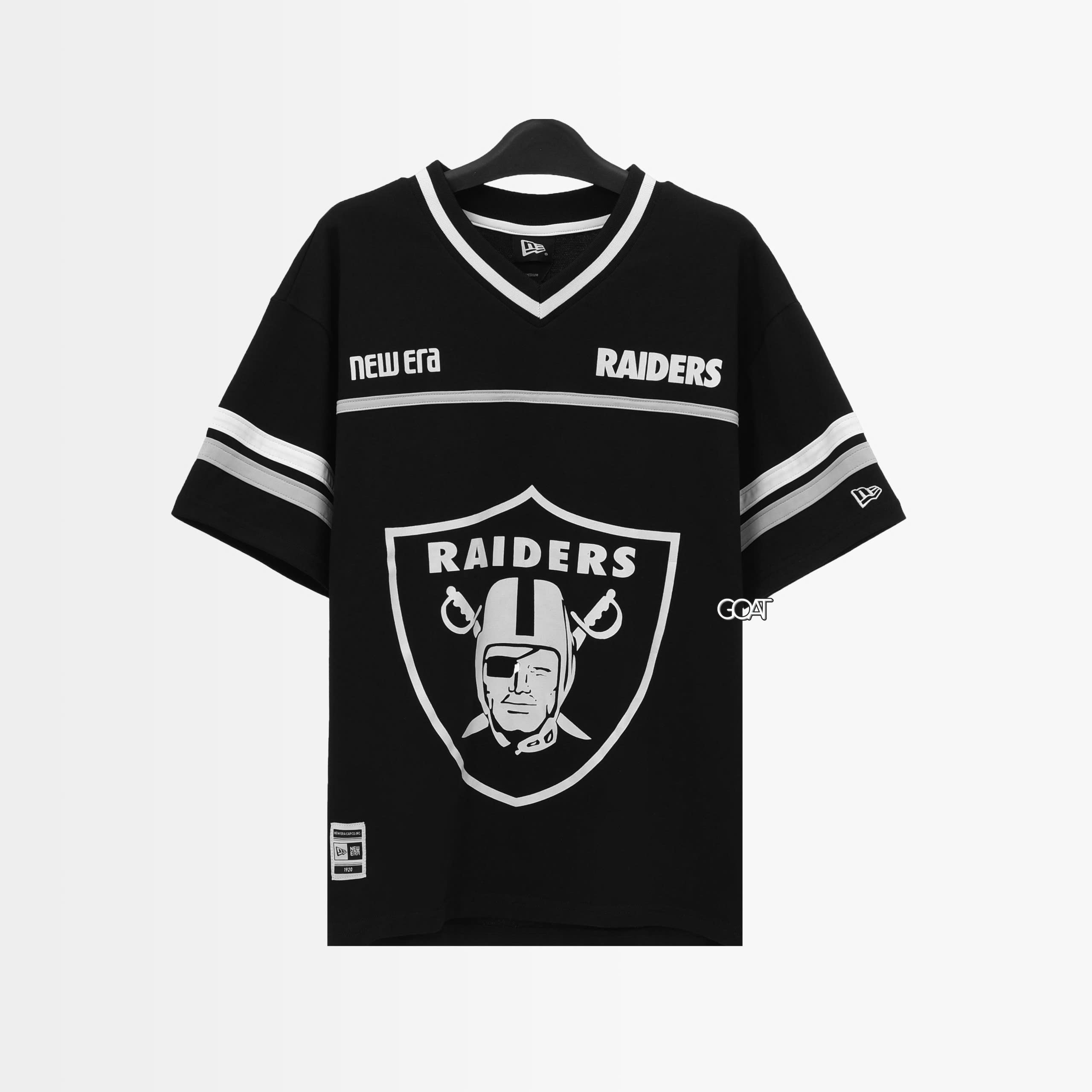 NEW ERA LAS VEGAS RAIDERS OVERSIZE TSHIRT - BLACK