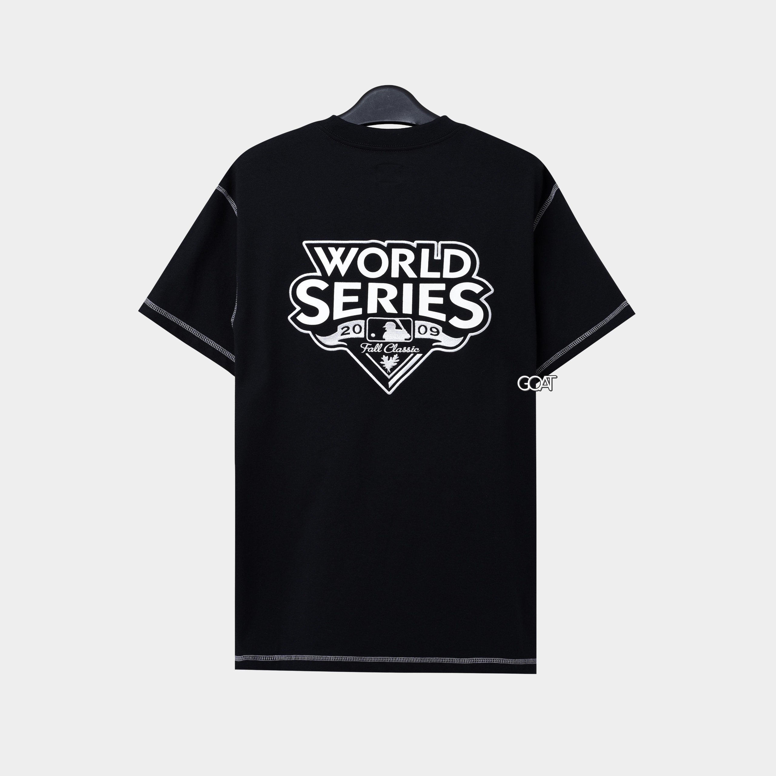 NEW ERA WORLD SERIES 2009 TSHIRT - BLACK