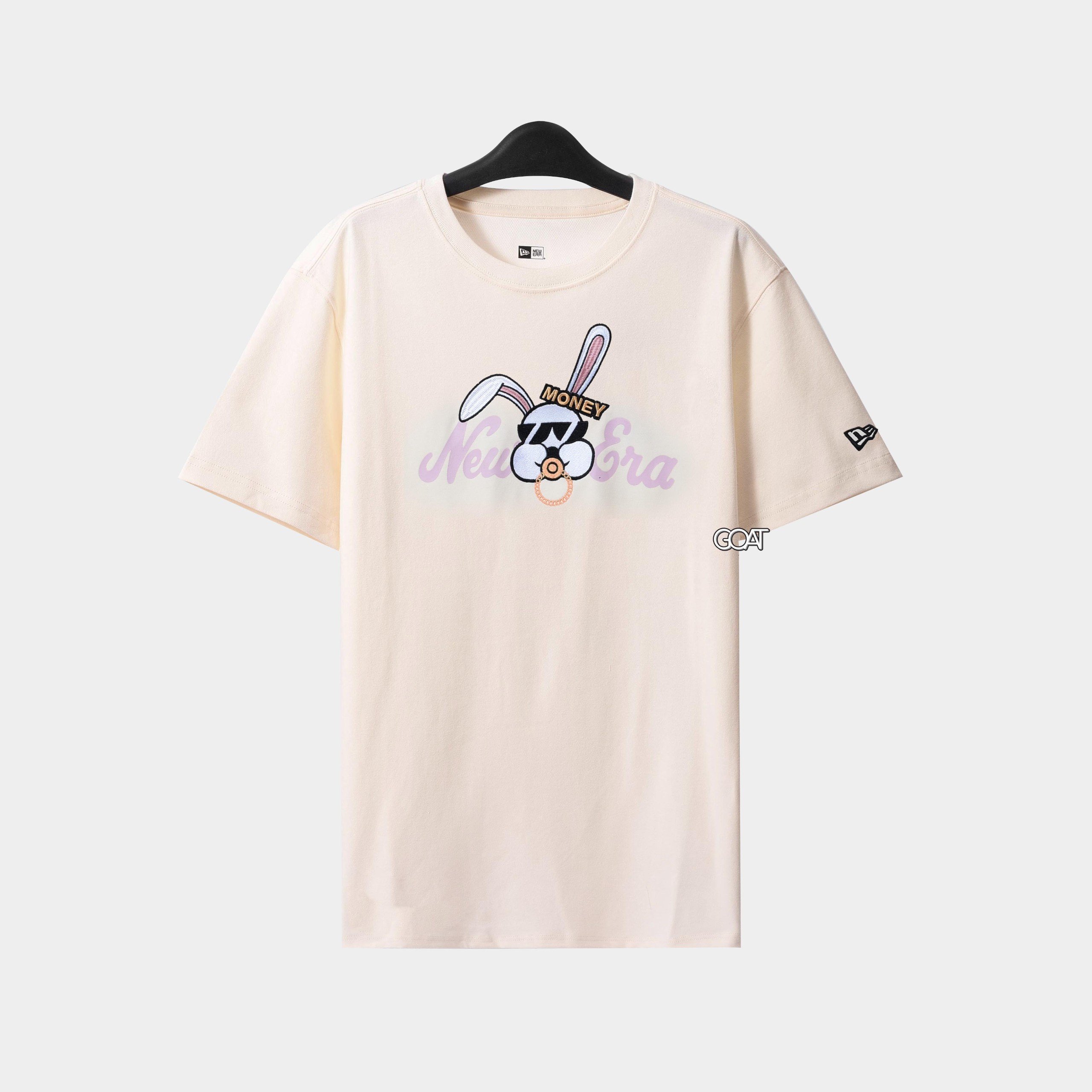 NEW ERA MONEY RABBIT TSHIRT - IVORY