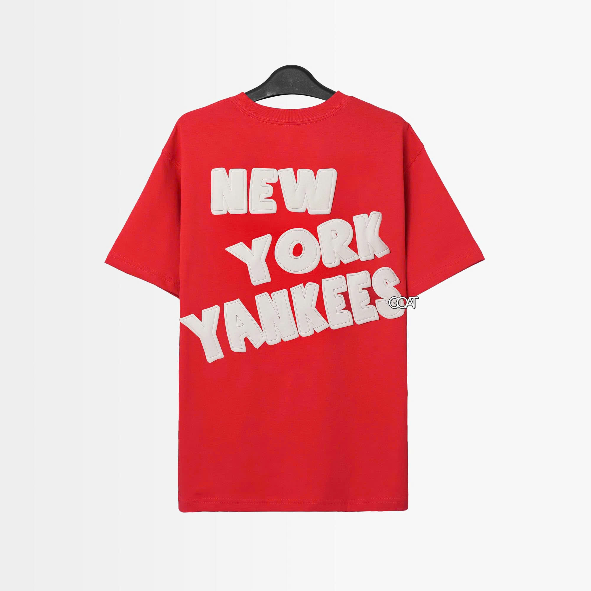 NEW ERA BIG LOGO NYYK T-SHIRT - RED