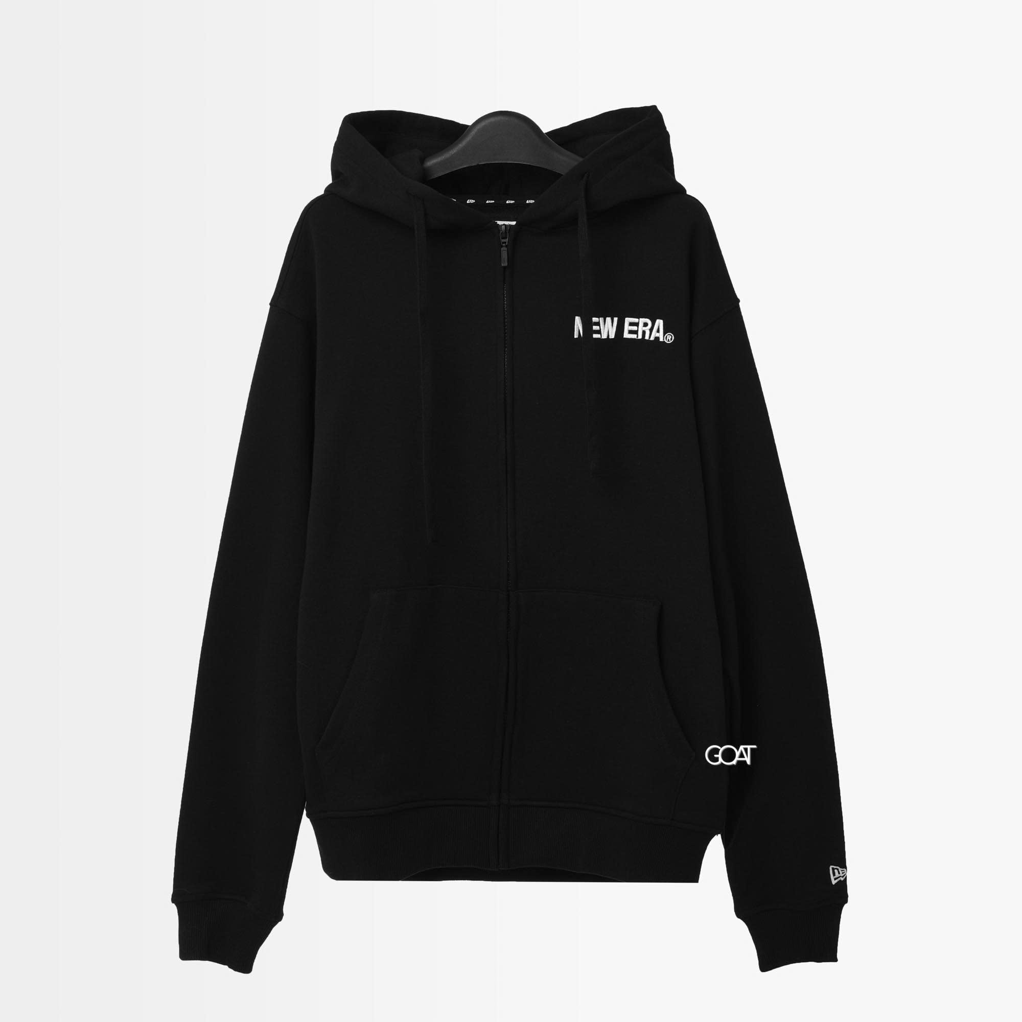 NEW ERA ESSENTIAL FT31 ZIP HOODIE - BLACK