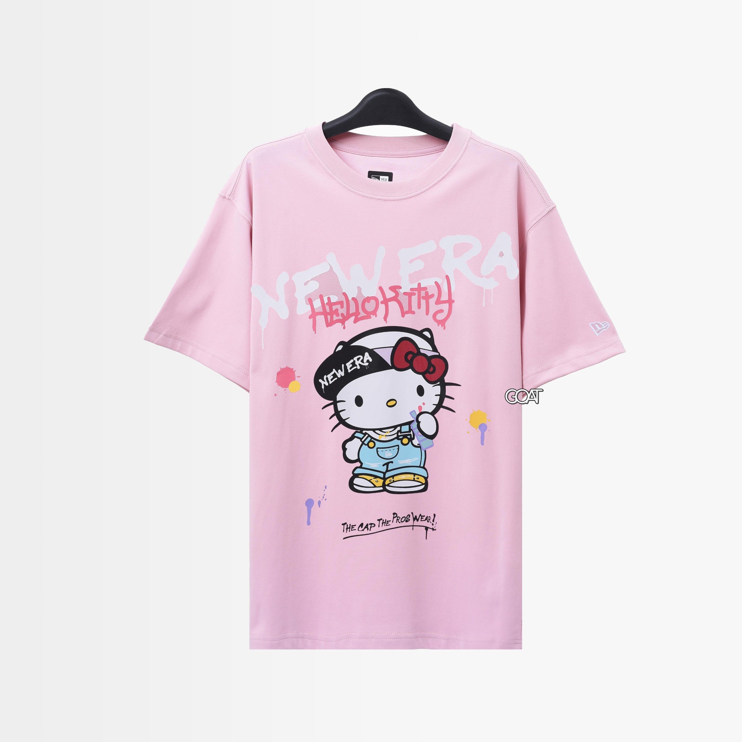 NEW ERA HELLO KITTY TSHIRT - PINK