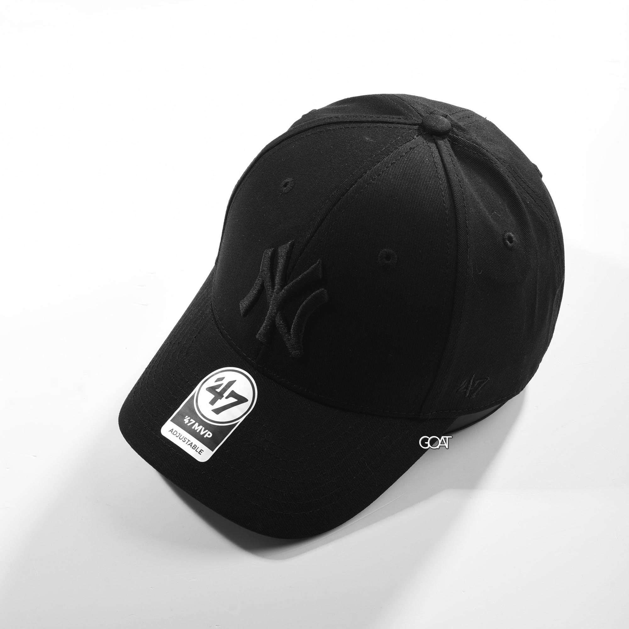 47 NY BLACK LOGO CAP - BLACK