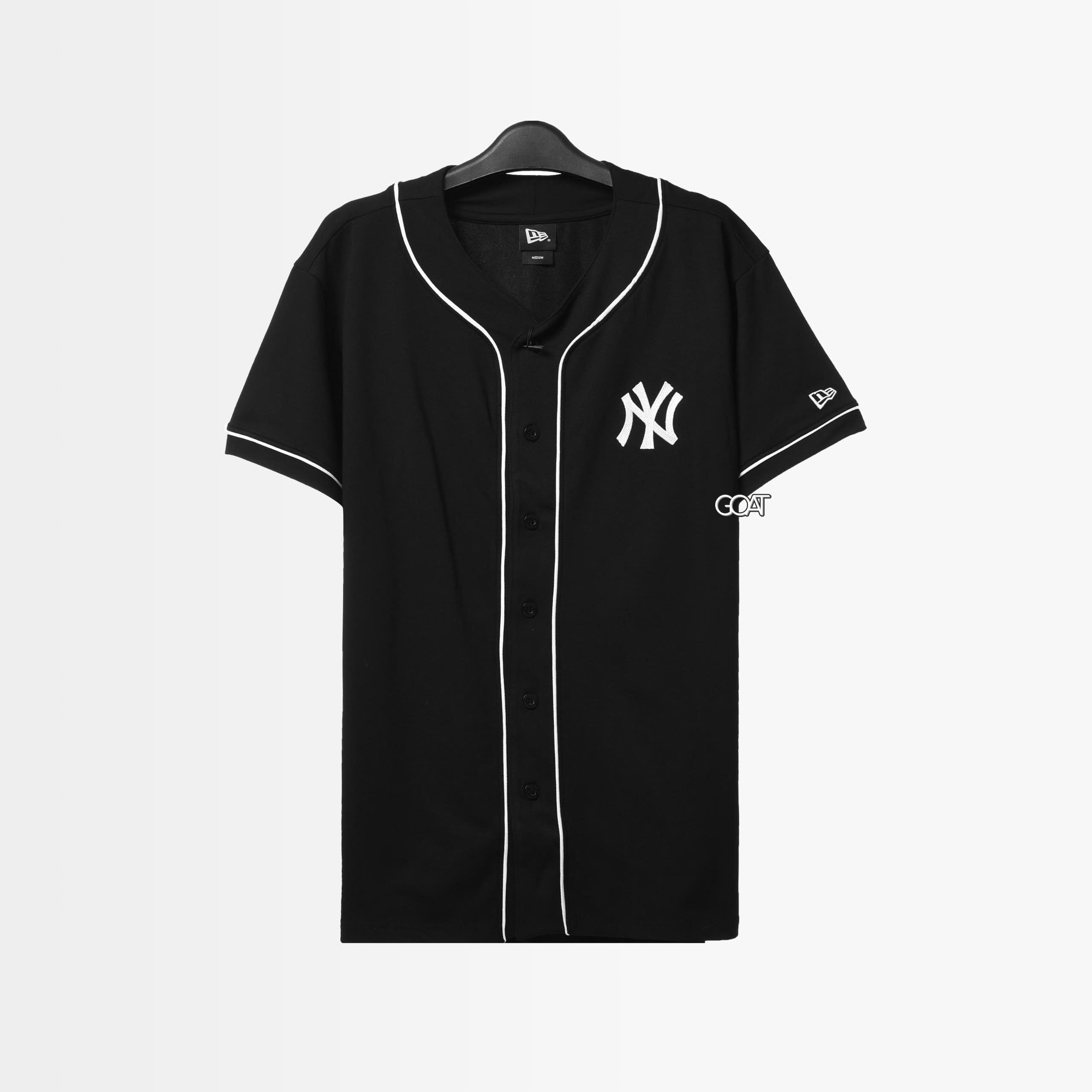 NEW ERA BASEBALL SHIRT - BLACK